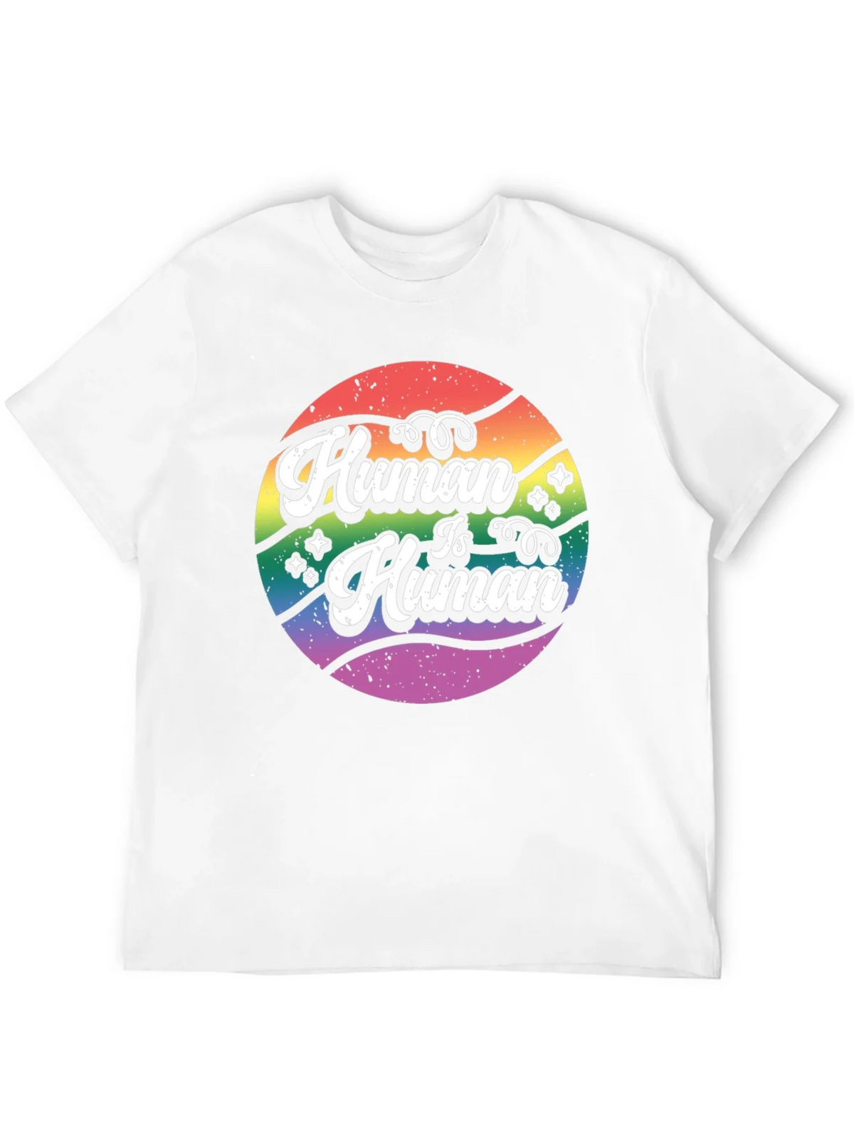 Human Is Graphic Tee - LGBTQ+ Pride product image 11
