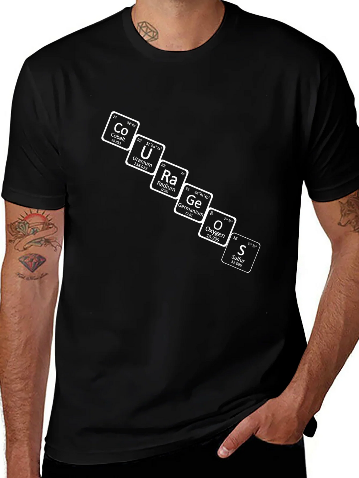 Periodic Table Elements Funny T-Shirt product image 1
