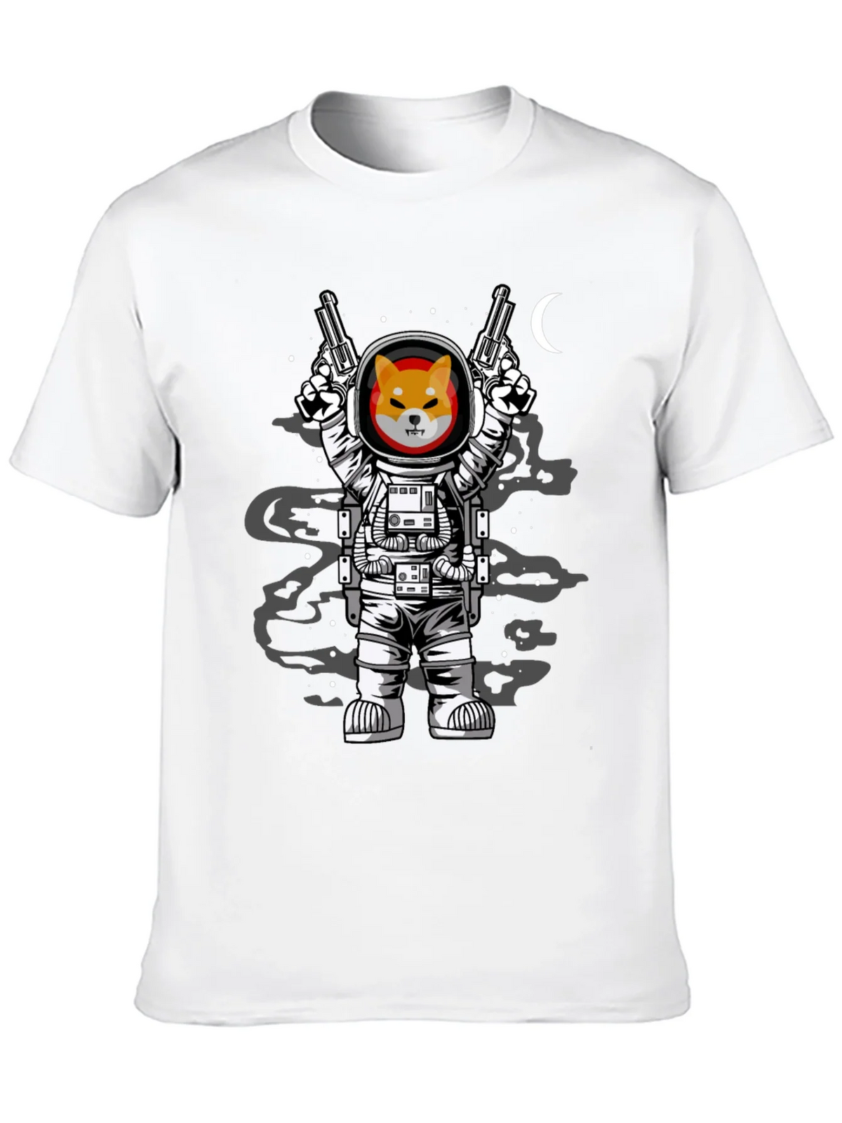 Shiba Inu Astronaut T-Shirt product image 7