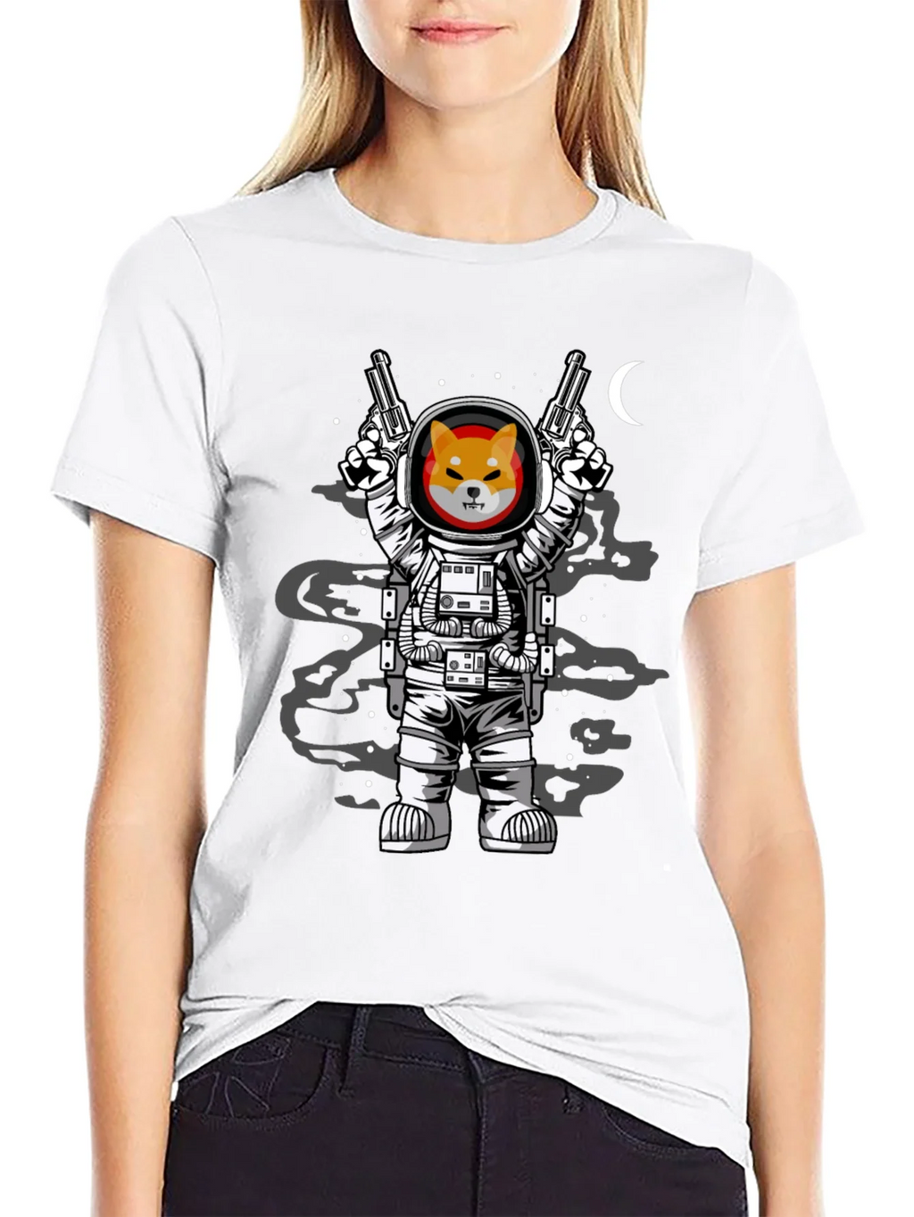 Shiba Inu Astronaut T-Shirt product image 6