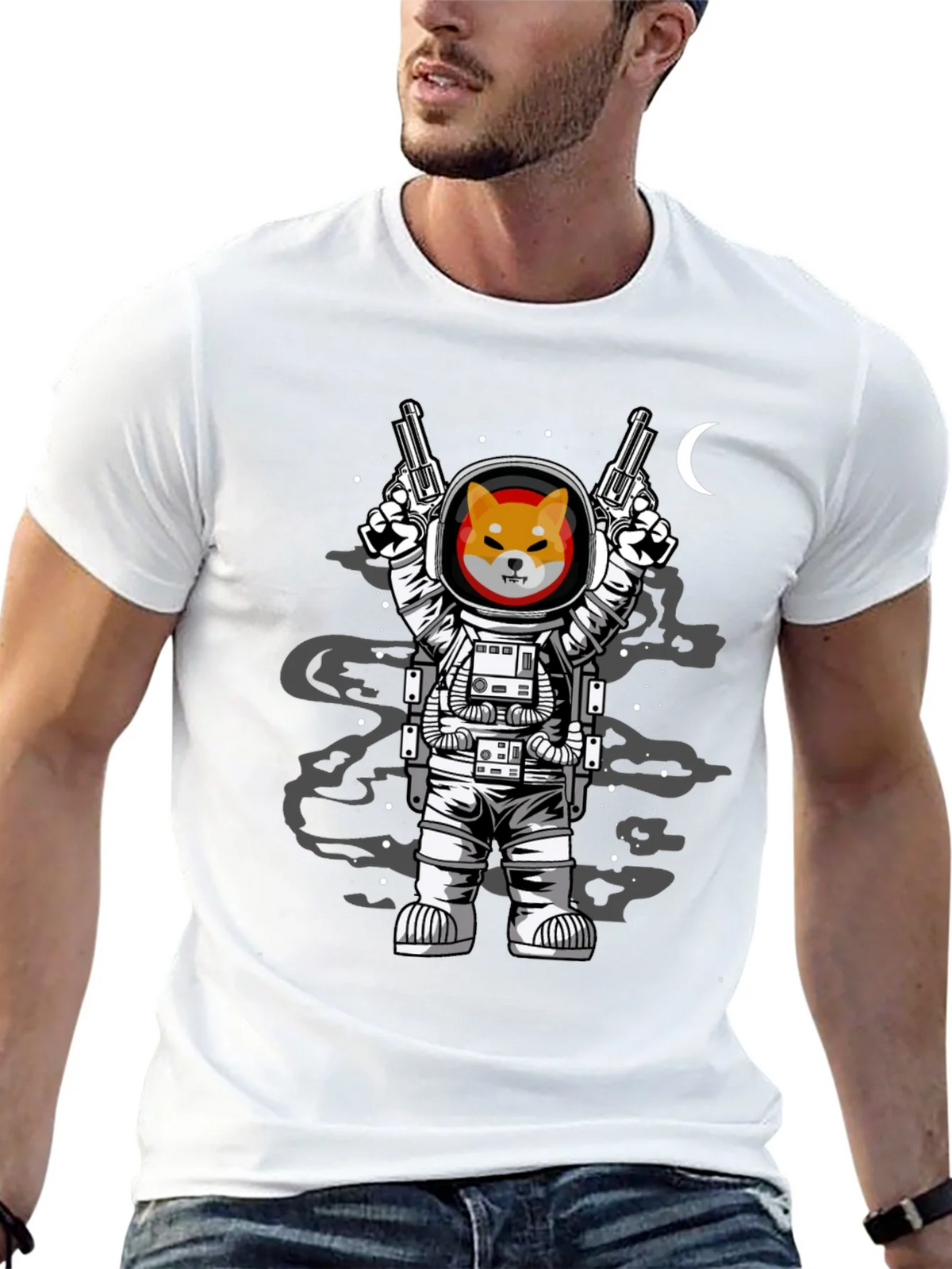 Shiba Inu Astronaut T-Shirt product image 10