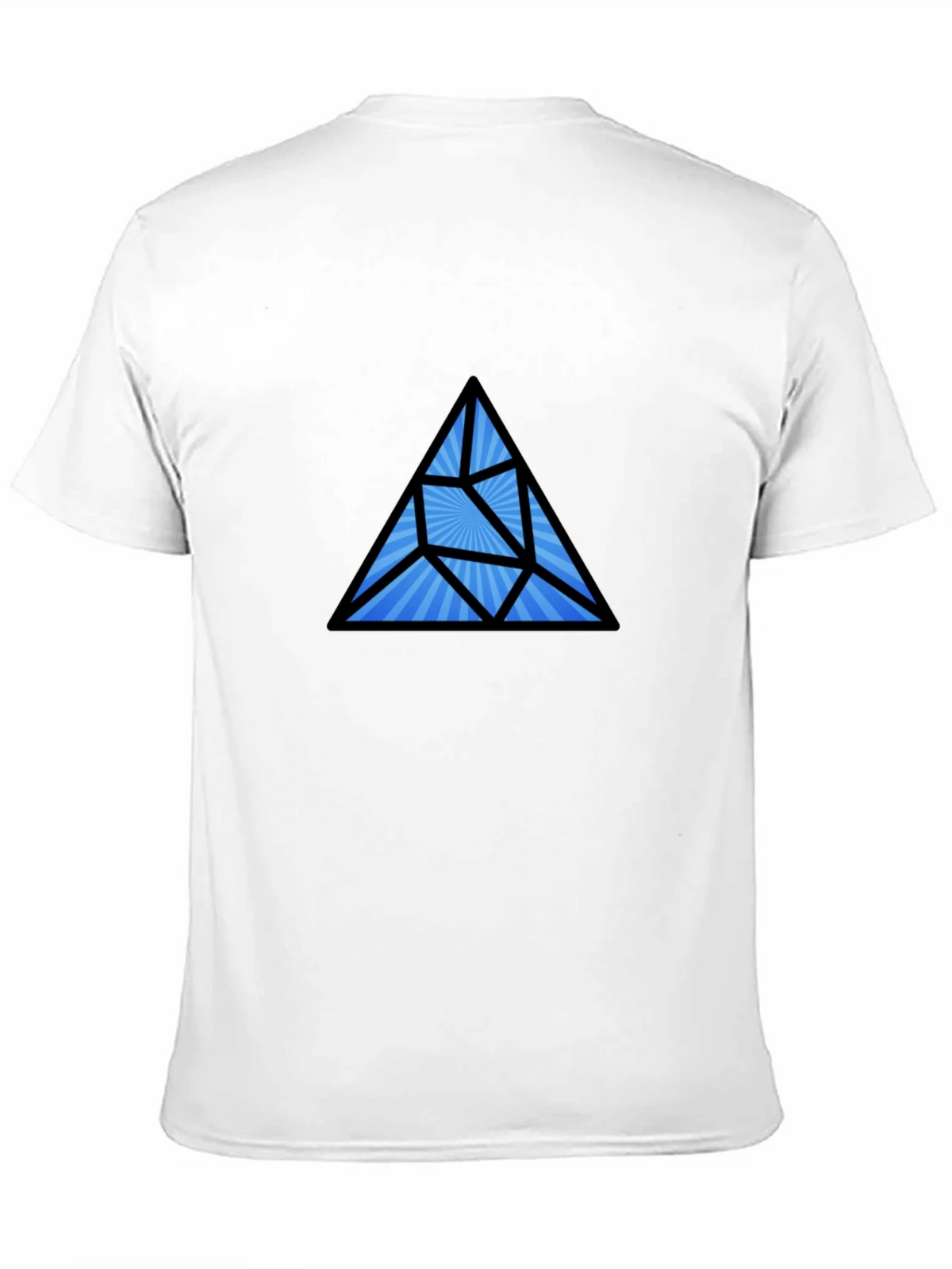 Geometric Prism Black T-Shirt product image 10