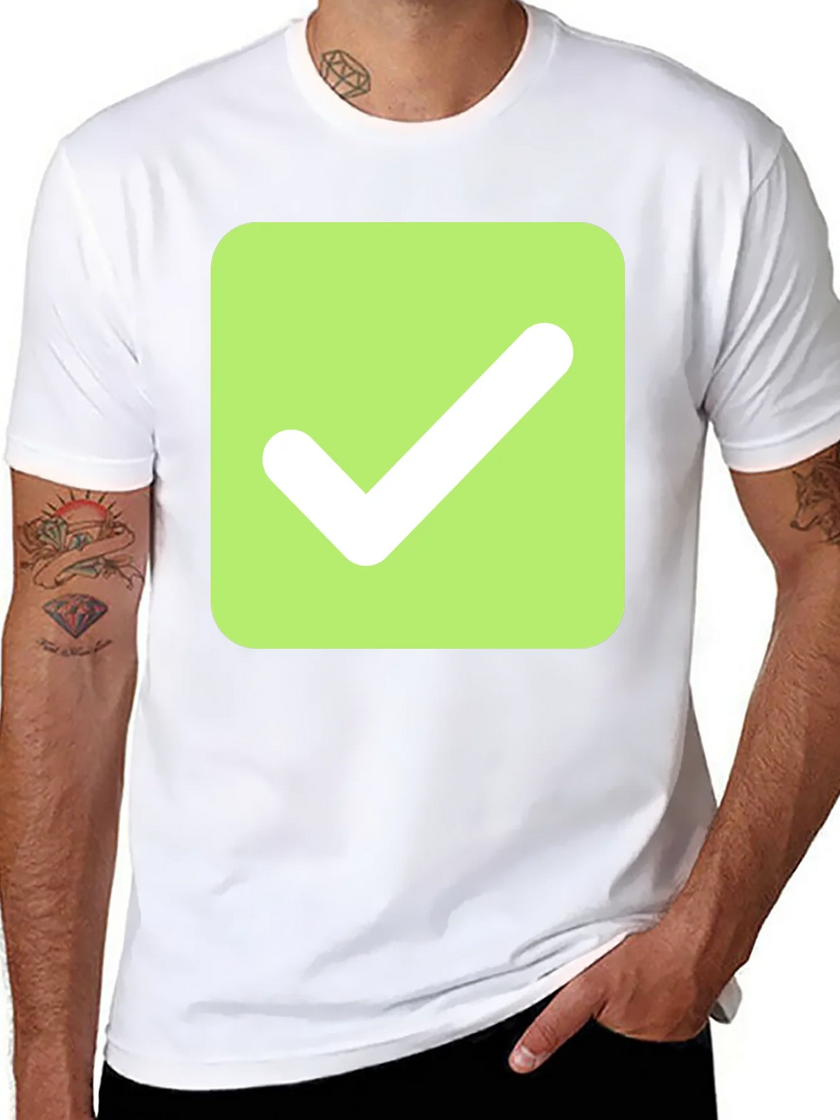 Checkmark Graphic Tee - Modern & Stylish product image 7