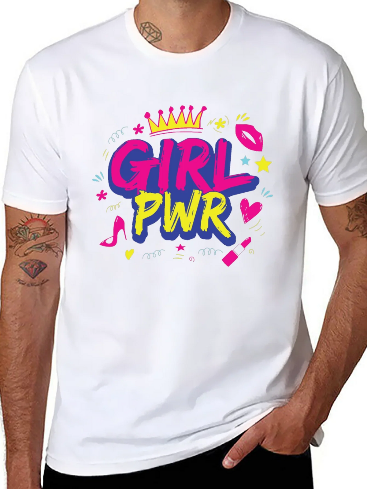 Girl Power T-Shirt - Graphic Tee for Women product image 7