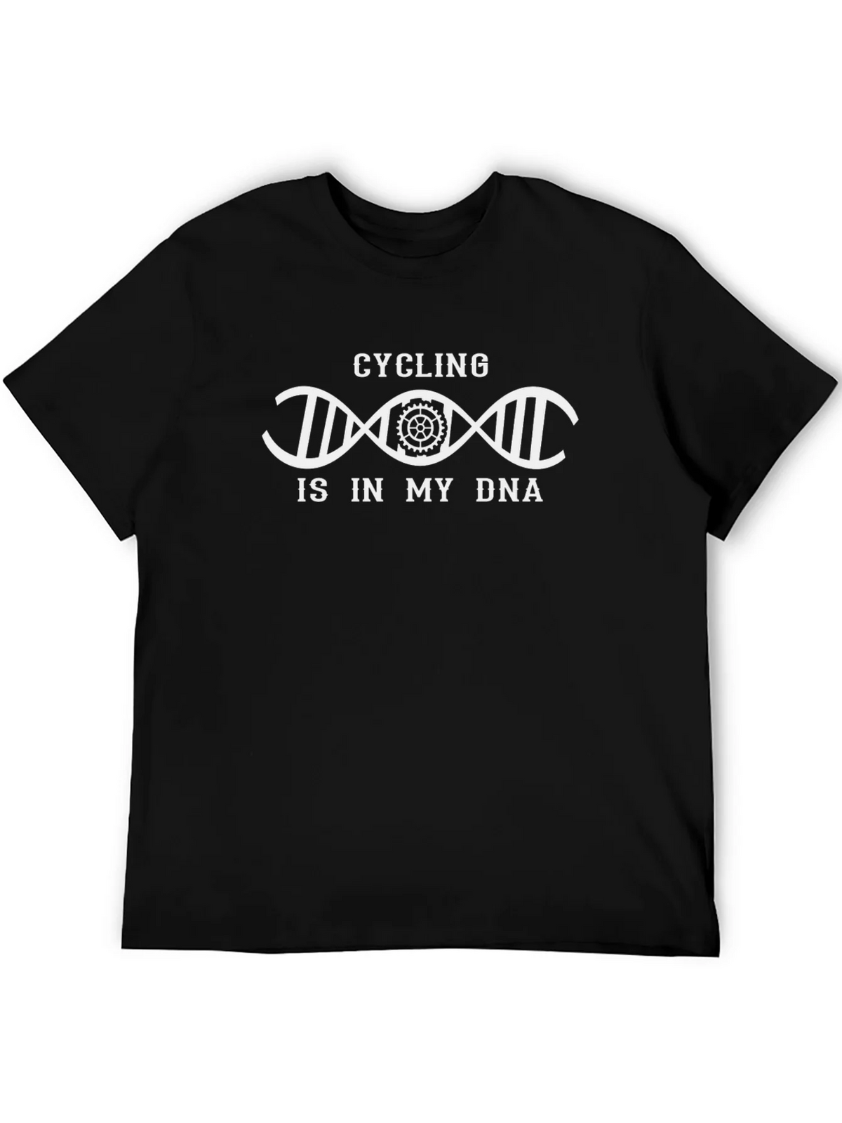 Cycling Is In My DNA Graphic T-Shirt product image 5