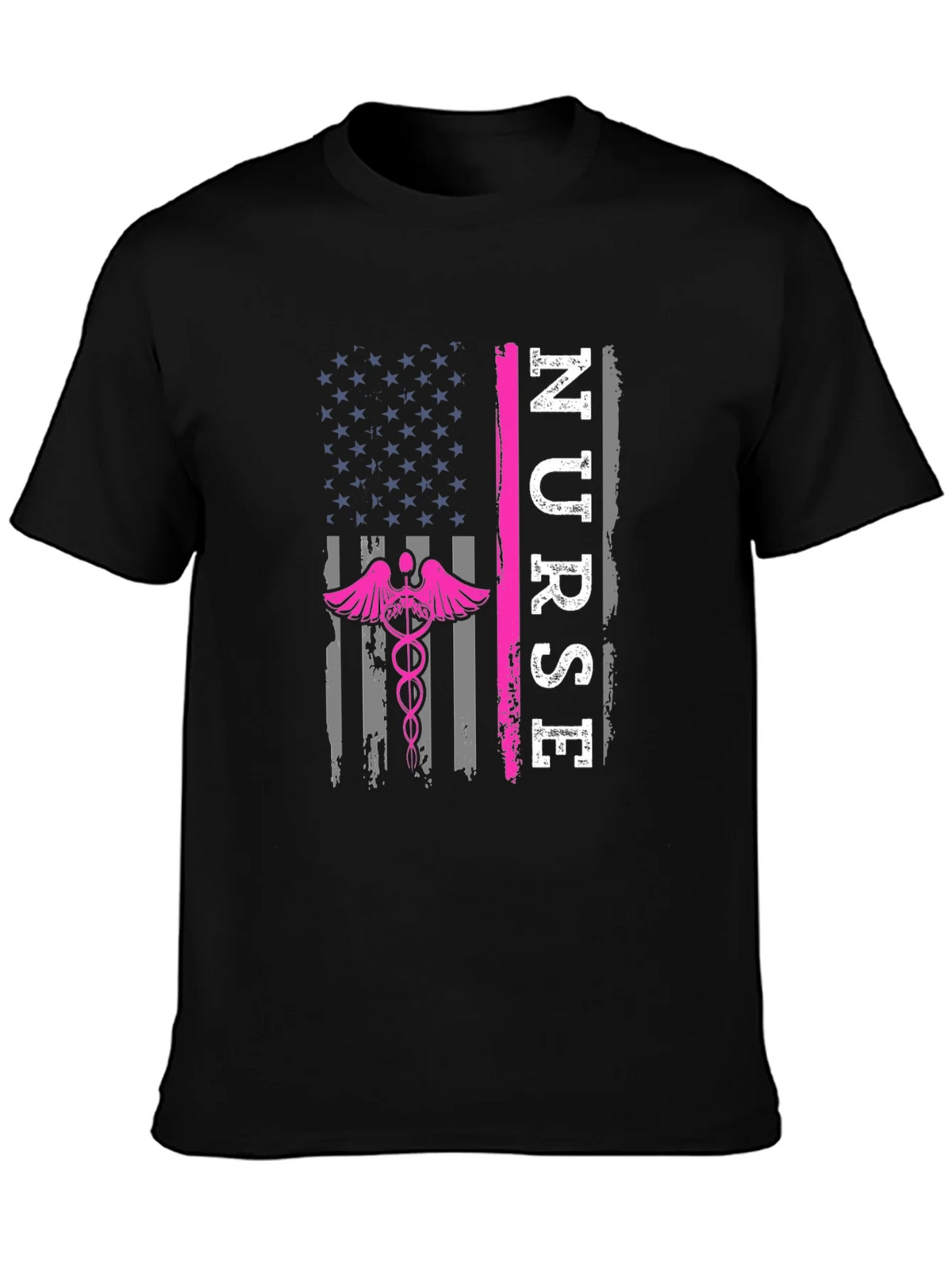 Nurse American Flag T-Shirt product image 3