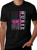 Nurse American Flag T-Shirt product image 1