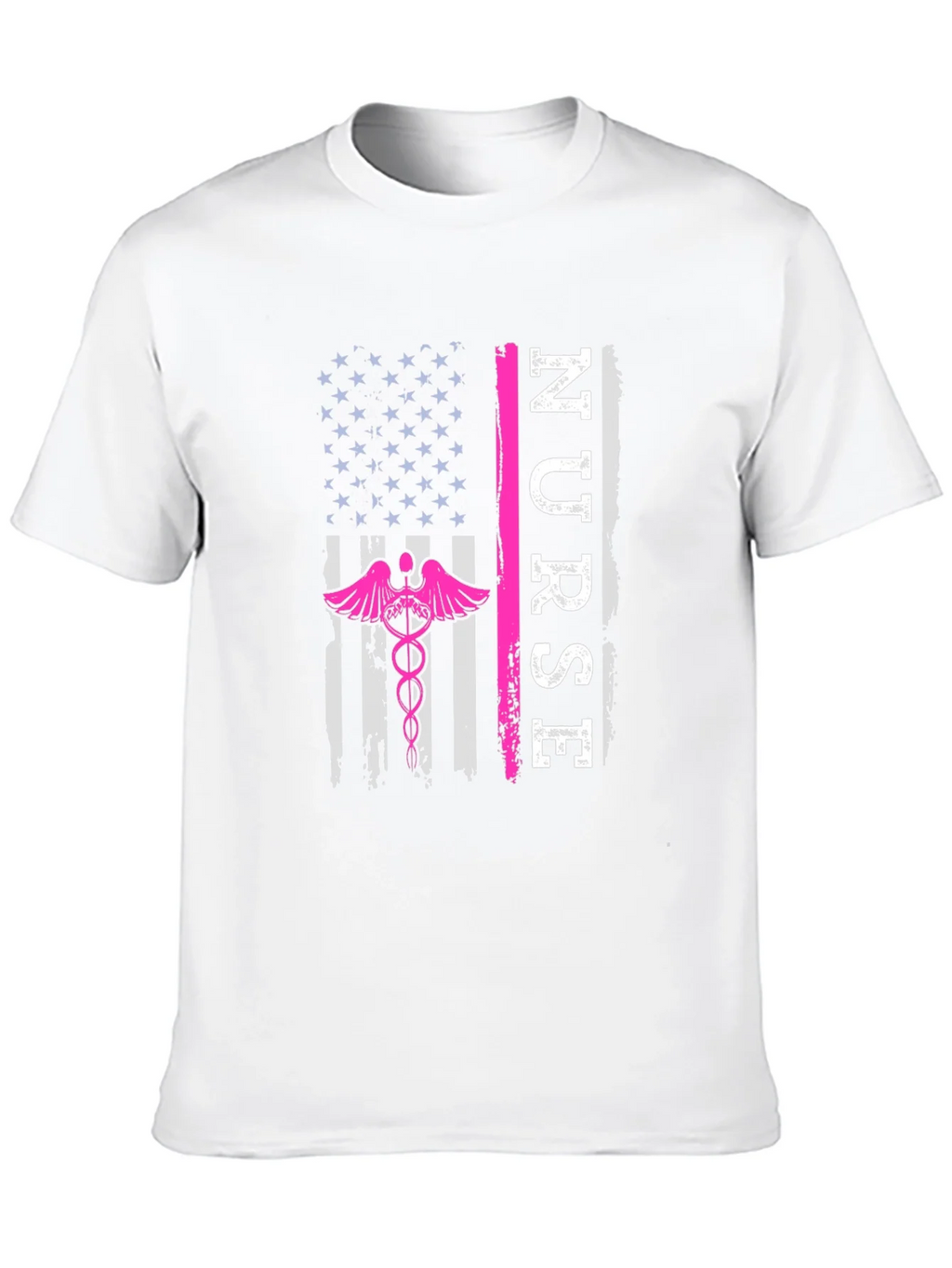 Nurse American Flag T-Shirt product image 9