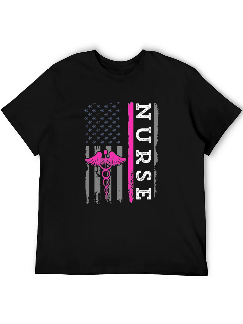 Nurse American Flag T-Shirt product image 5