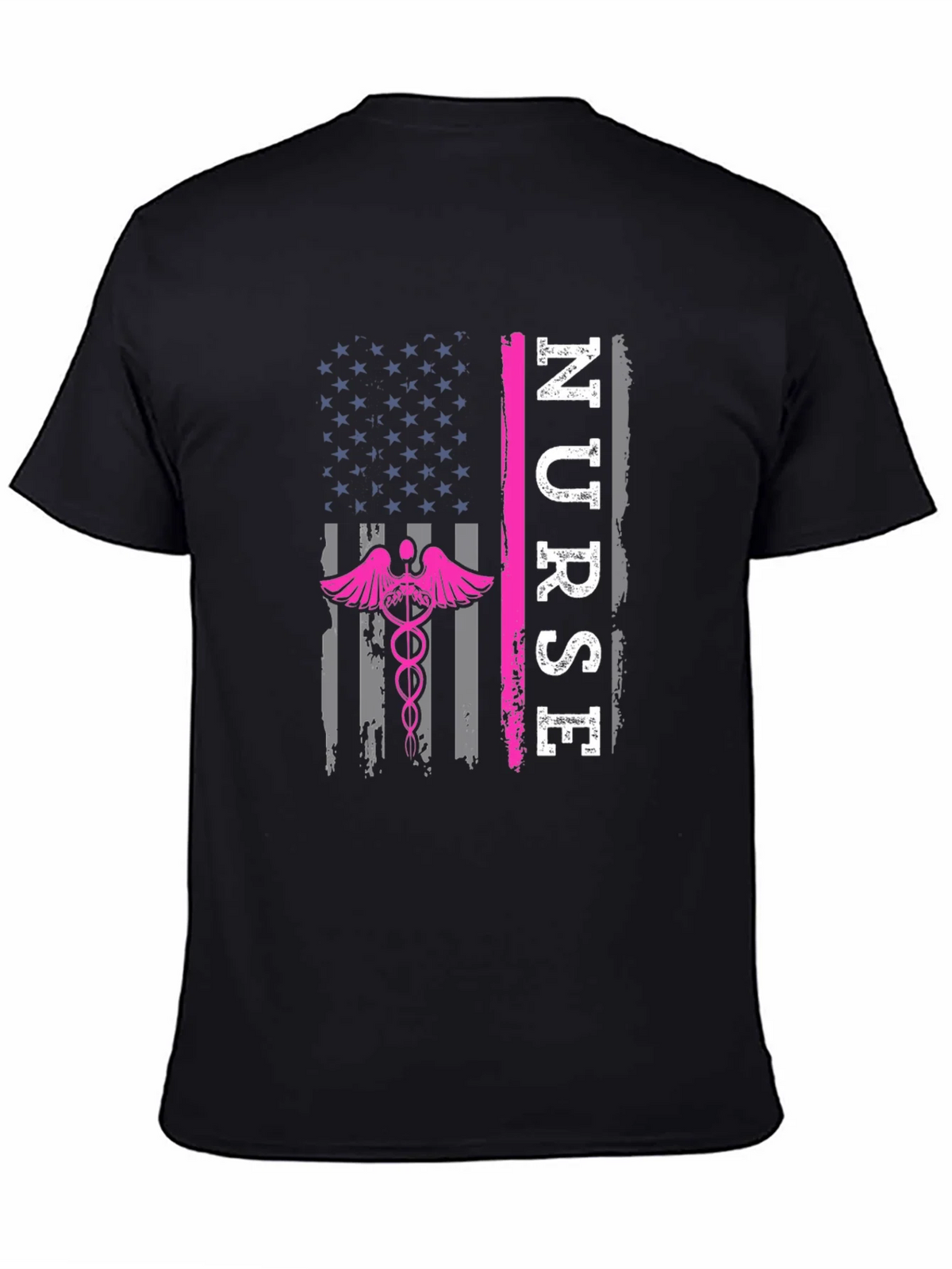 Nurse American Flag T-Shirt product image 4