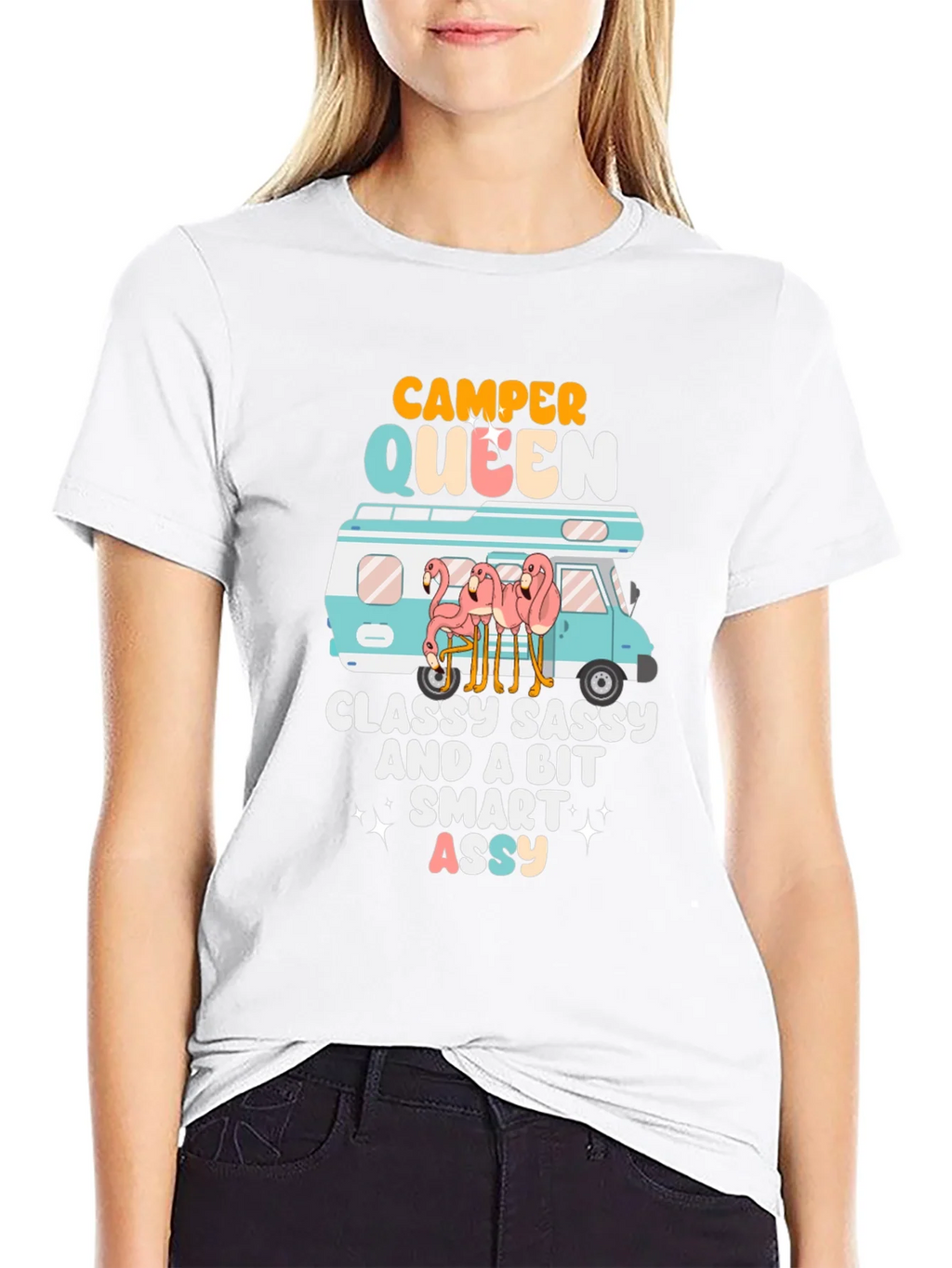 Camper Queen Graphic Tee product image 4