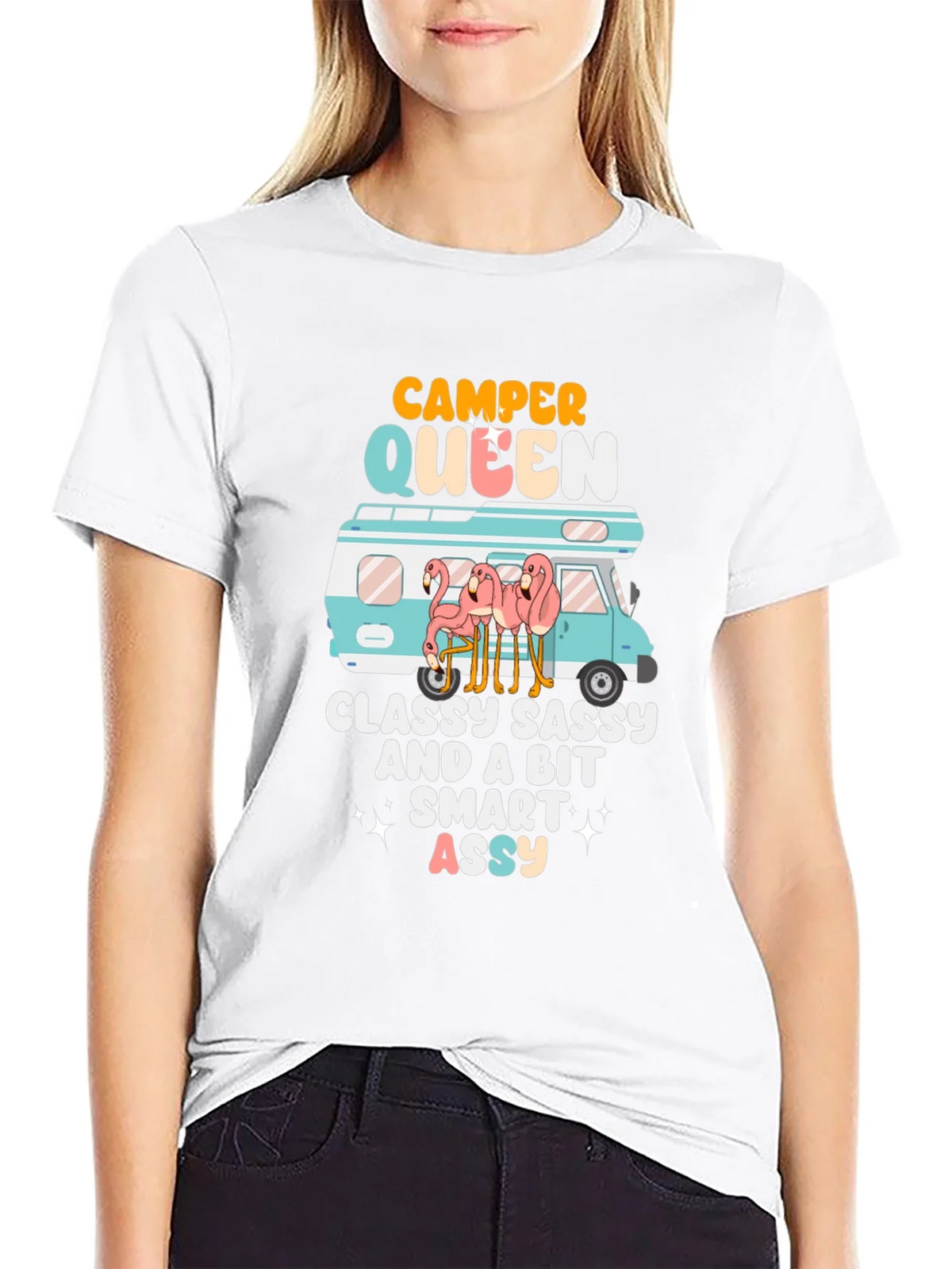 Camper Queen Graphic Tee product image 4