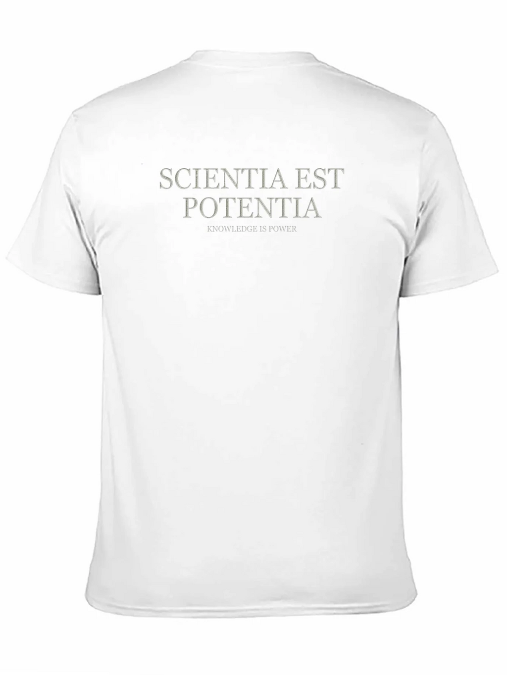 Scientia Est Potentia Graphic Tee product image 10