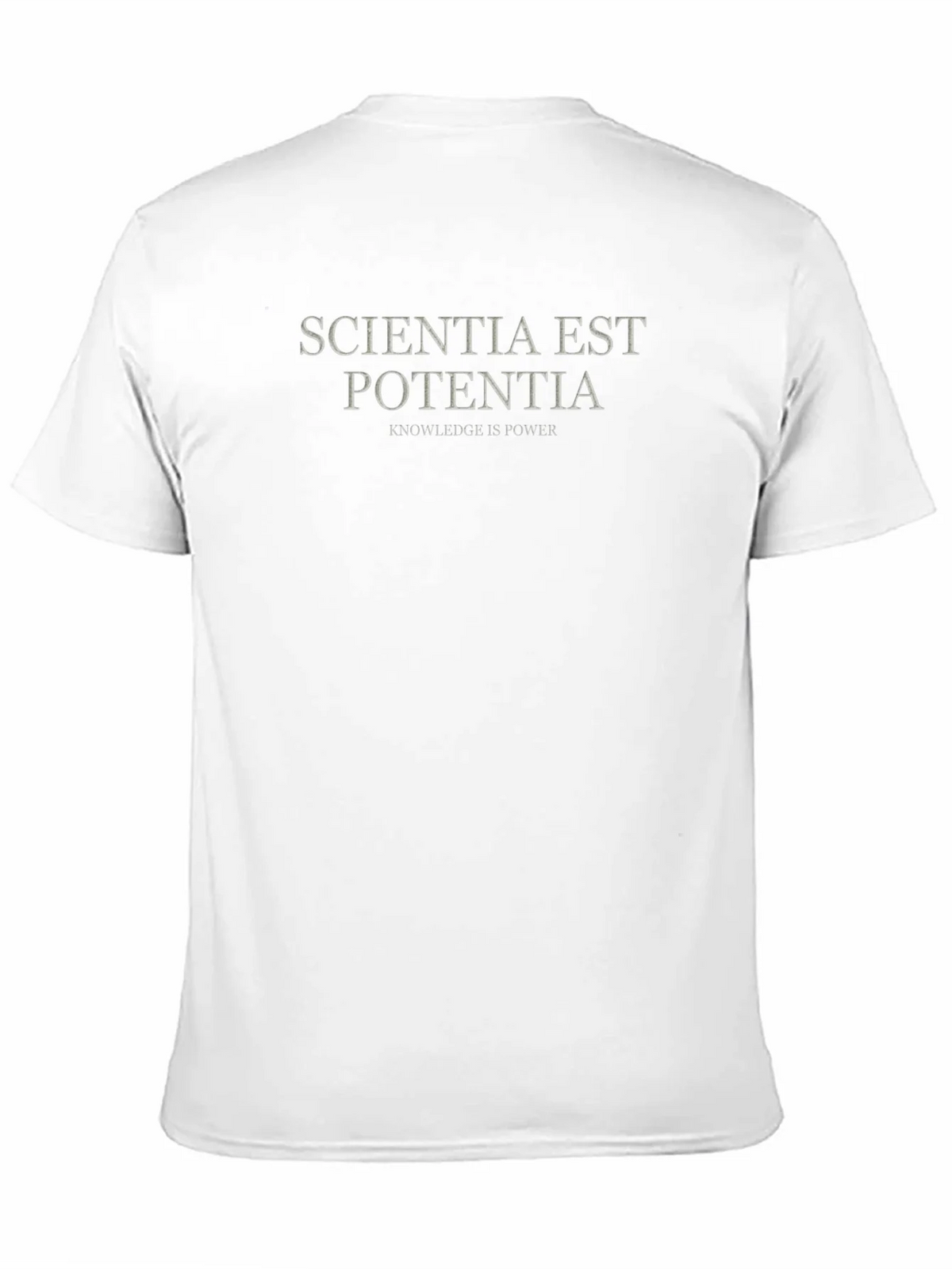 Scientia Est Potentia Graphic Tee product image 10