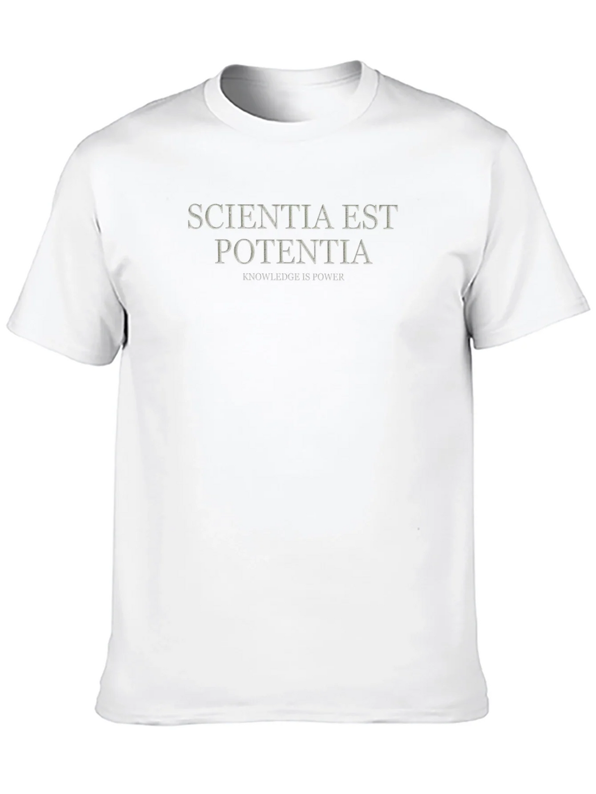 Scientia Est Potentia Graphic Tee product image 9