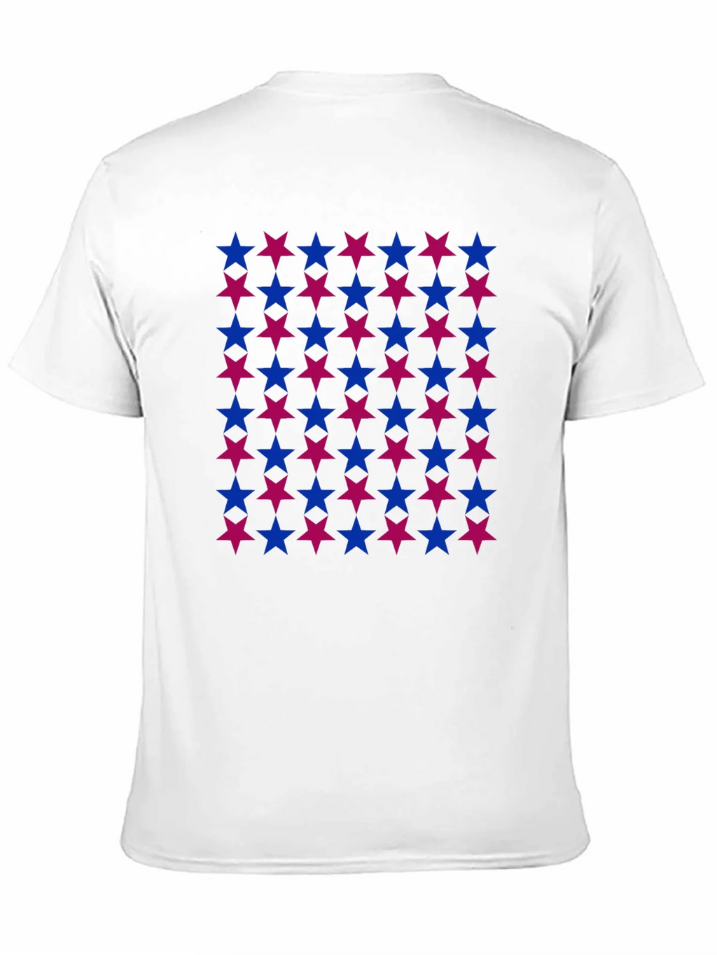 Bi Pride Stars T-Shirt - LGBTQ+ Apparel product image 10
