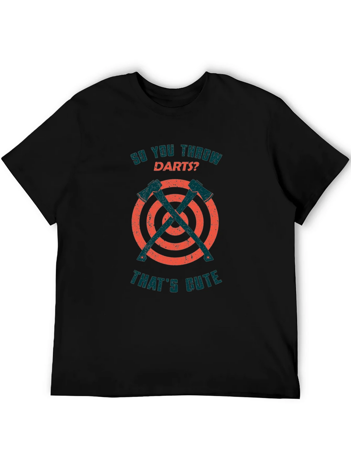 So You Throw Darts Axe Throwing Funny T-Shirt product image 3