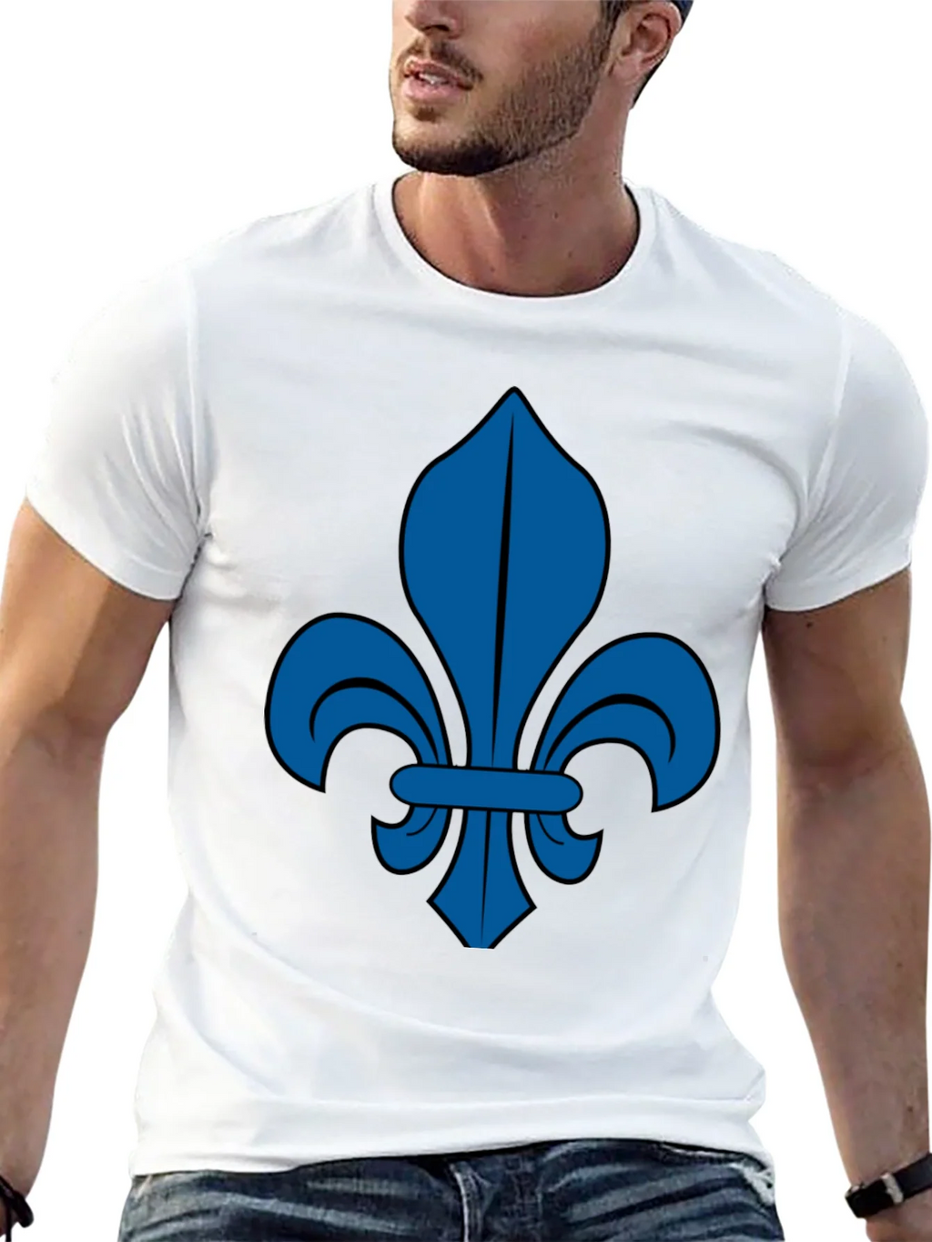 Fleur-de-lis Graphic T-Shirt product image 8
