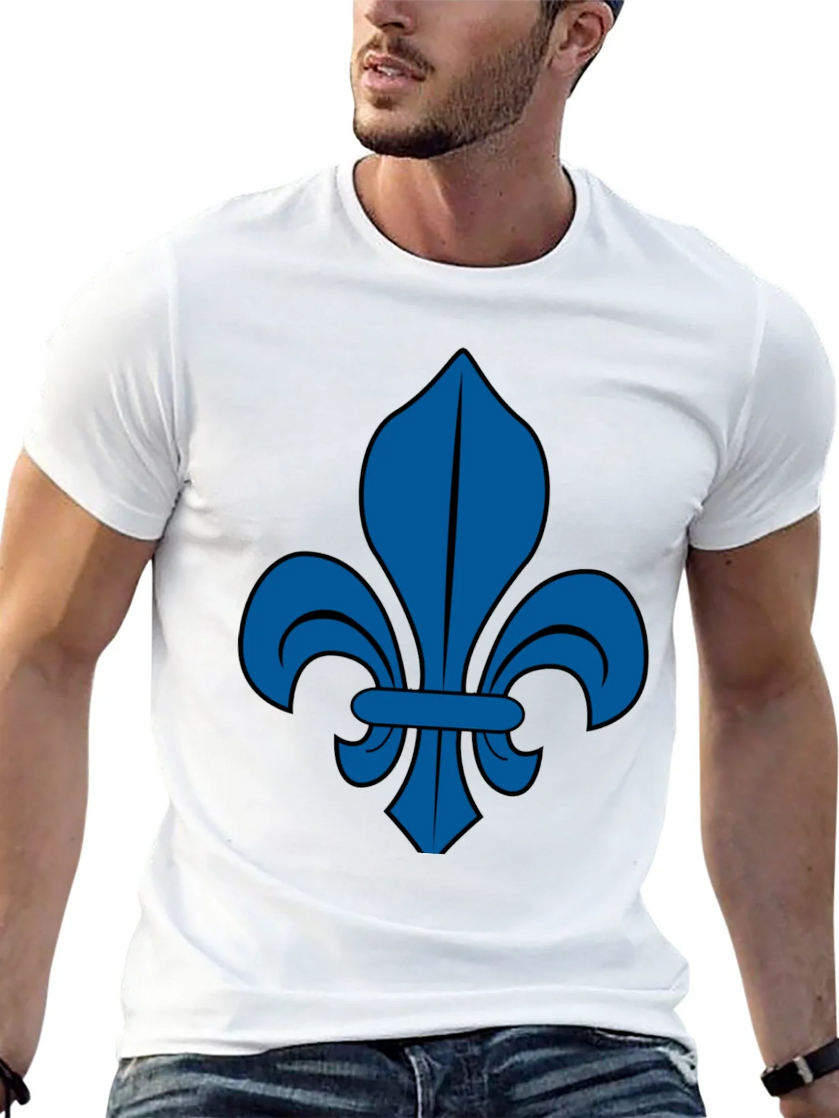 Fleur-de-lis Graphic T-Shirt product image 8