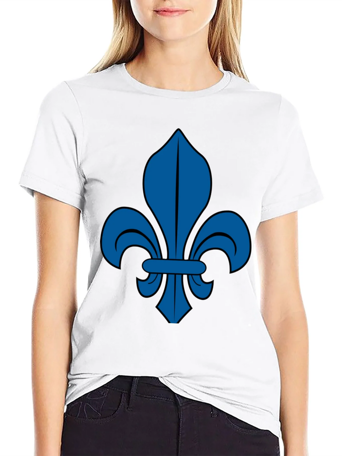 Fleur-de-lis Graphic T-Shirt product image 4