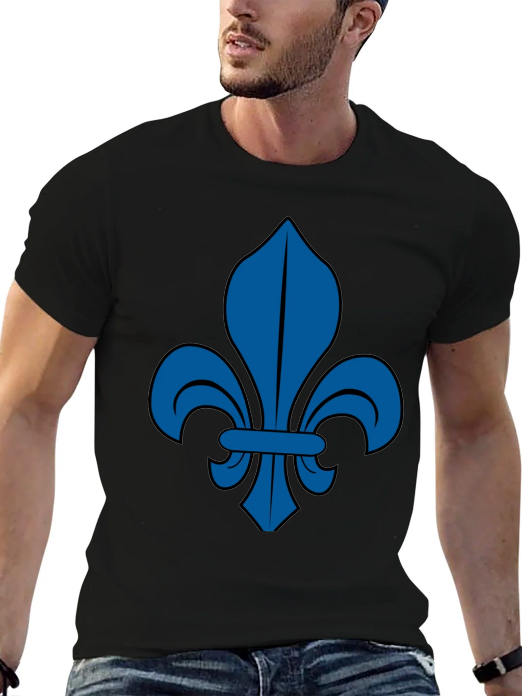 Fleur-de-lis Graphic T-Shirt product image 3