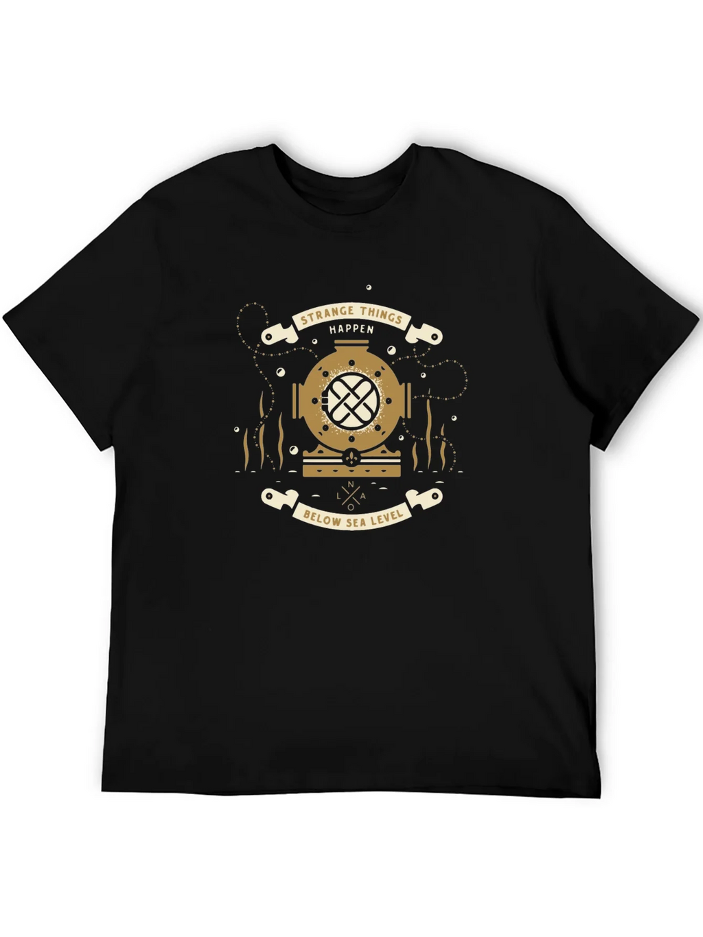 Strange Things Happen Below Sea Level T-Shirt product image 5