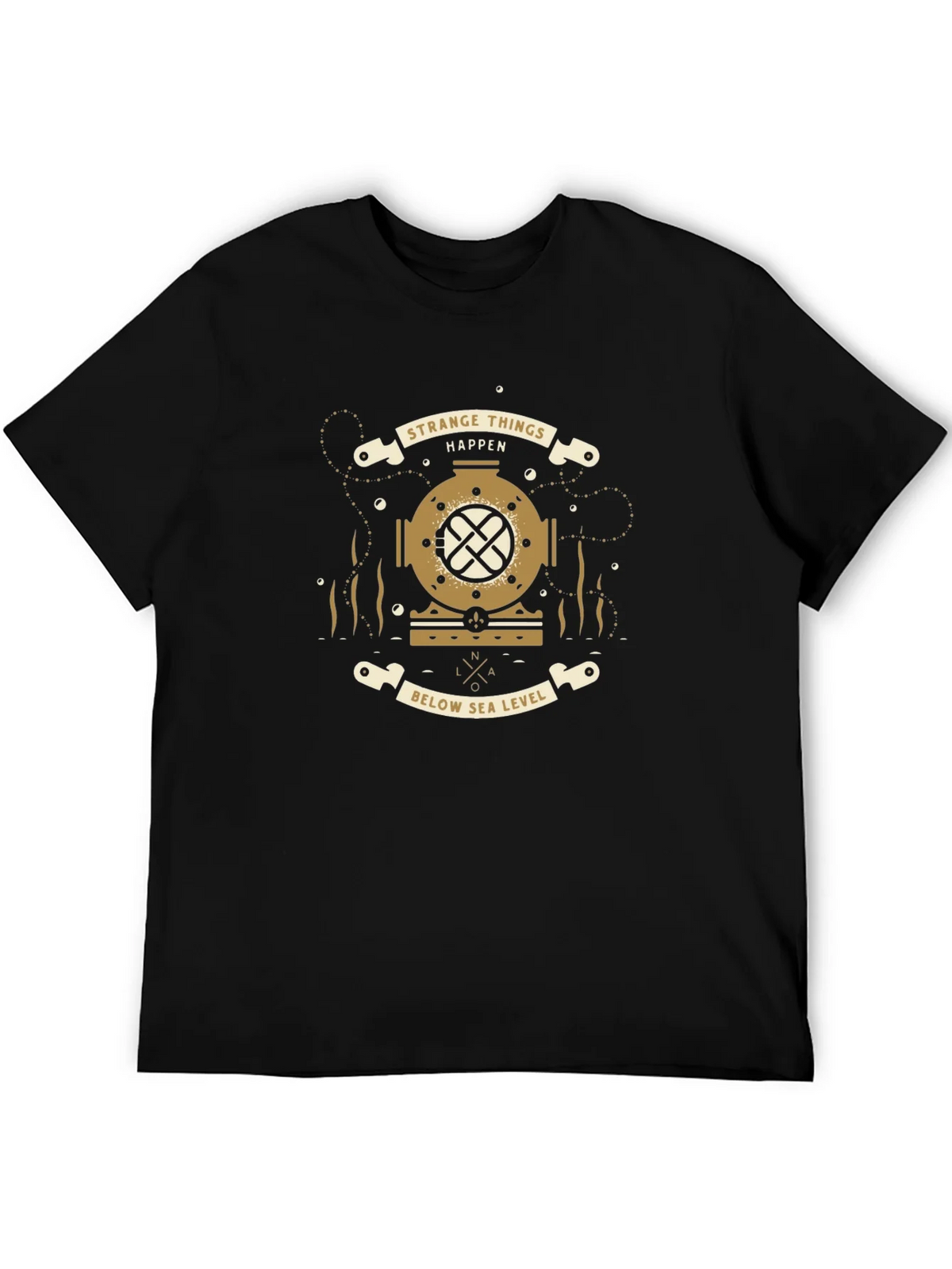 Strange Things Happen Below Sea Level T-Shirt product image 5