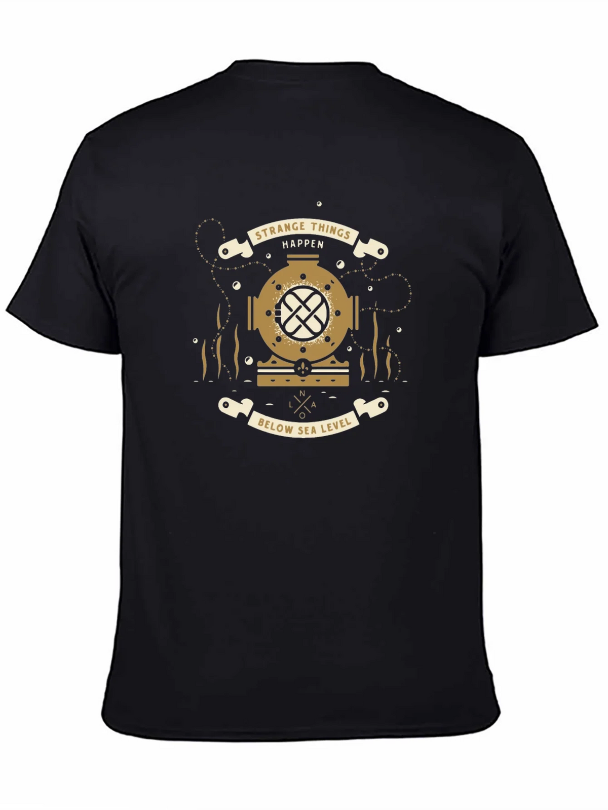 Strange Things Happen Below Sea Level T-Shirt product image 4