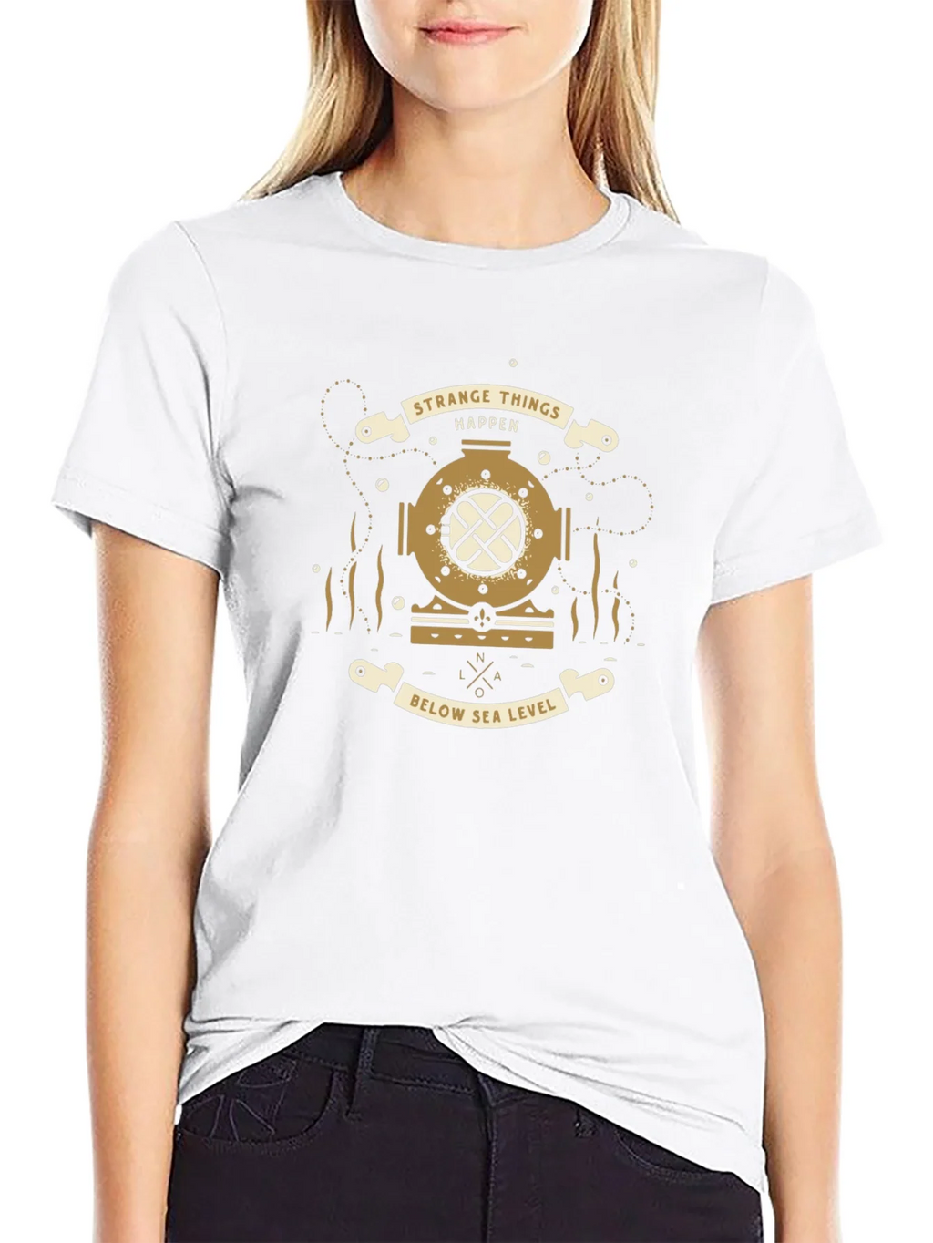 Strange Things Happen Below Sea Level T-Shirt product image 8