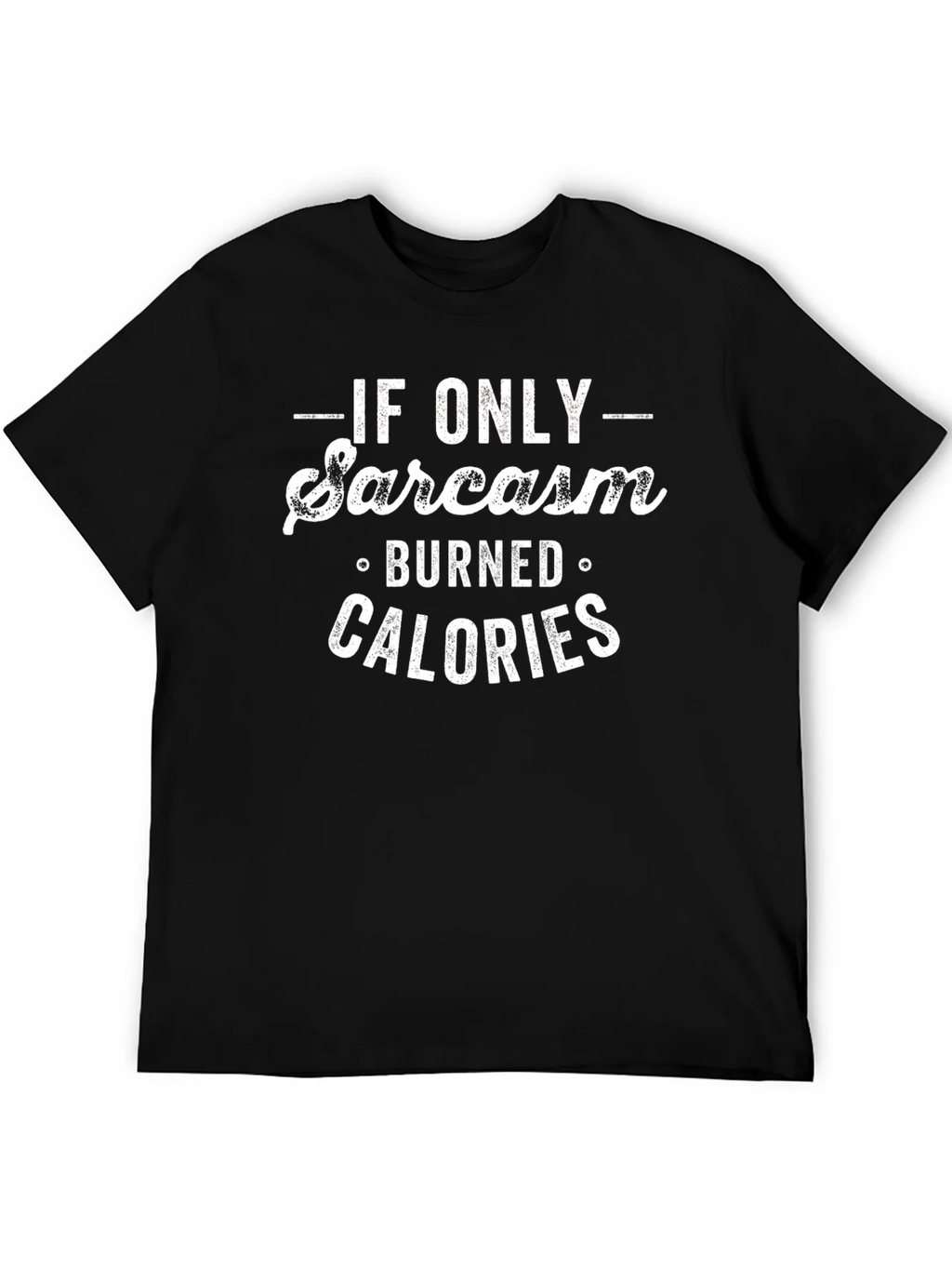 Funny Sarcasm Burned Calories Graphic Tee product image 5