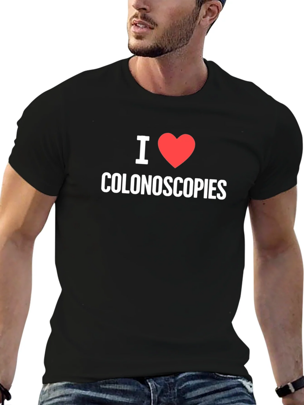 I Heart Colonoscopies Graphic T-Shirt product image 4