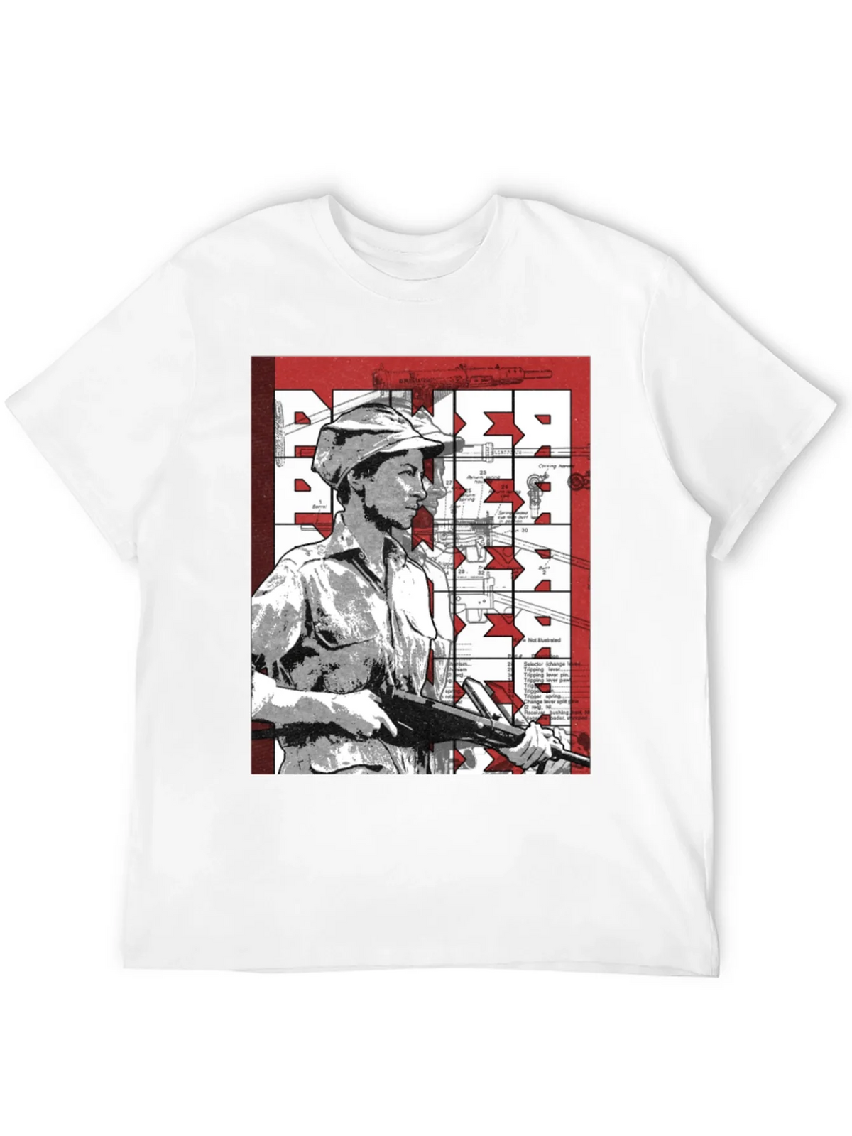 Retro Graphic Tee - Military Style product image 11