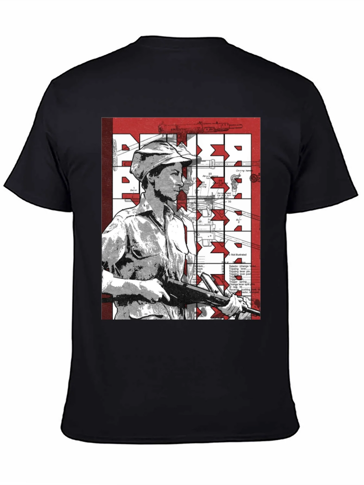 Retro Graphic Tee - Military Style product image 4