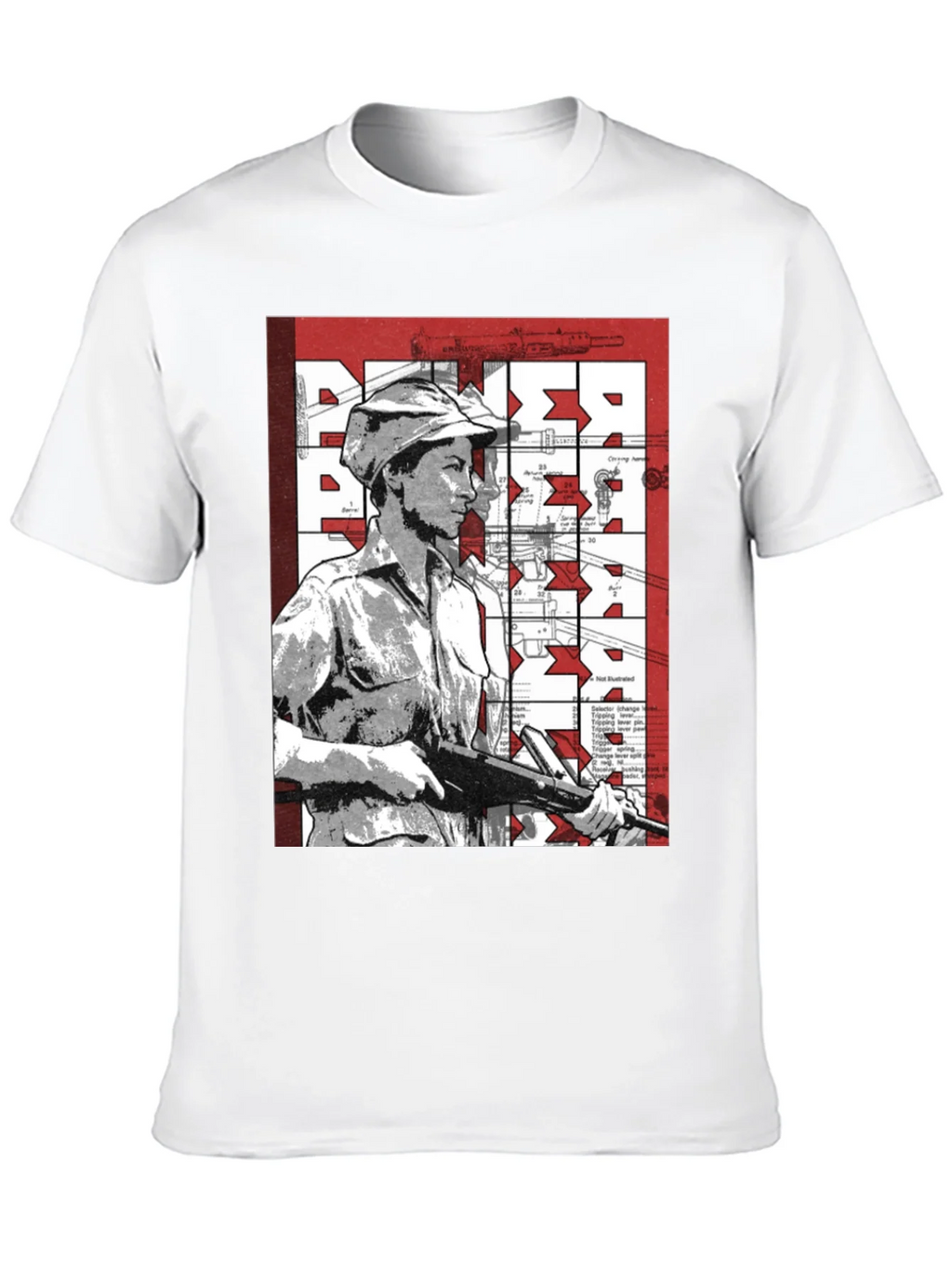Retro Graphic Tee - Military Style product image 9