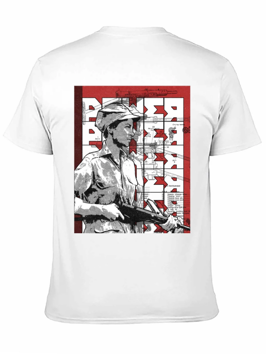Retro Graphic Tee - Military Style product image 10