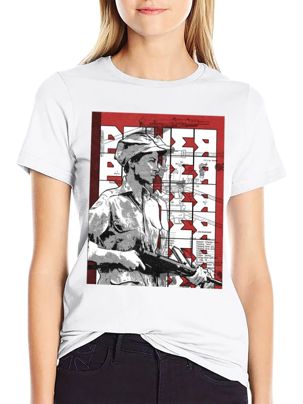 Retro Graphic Tee - Military Style product image 8