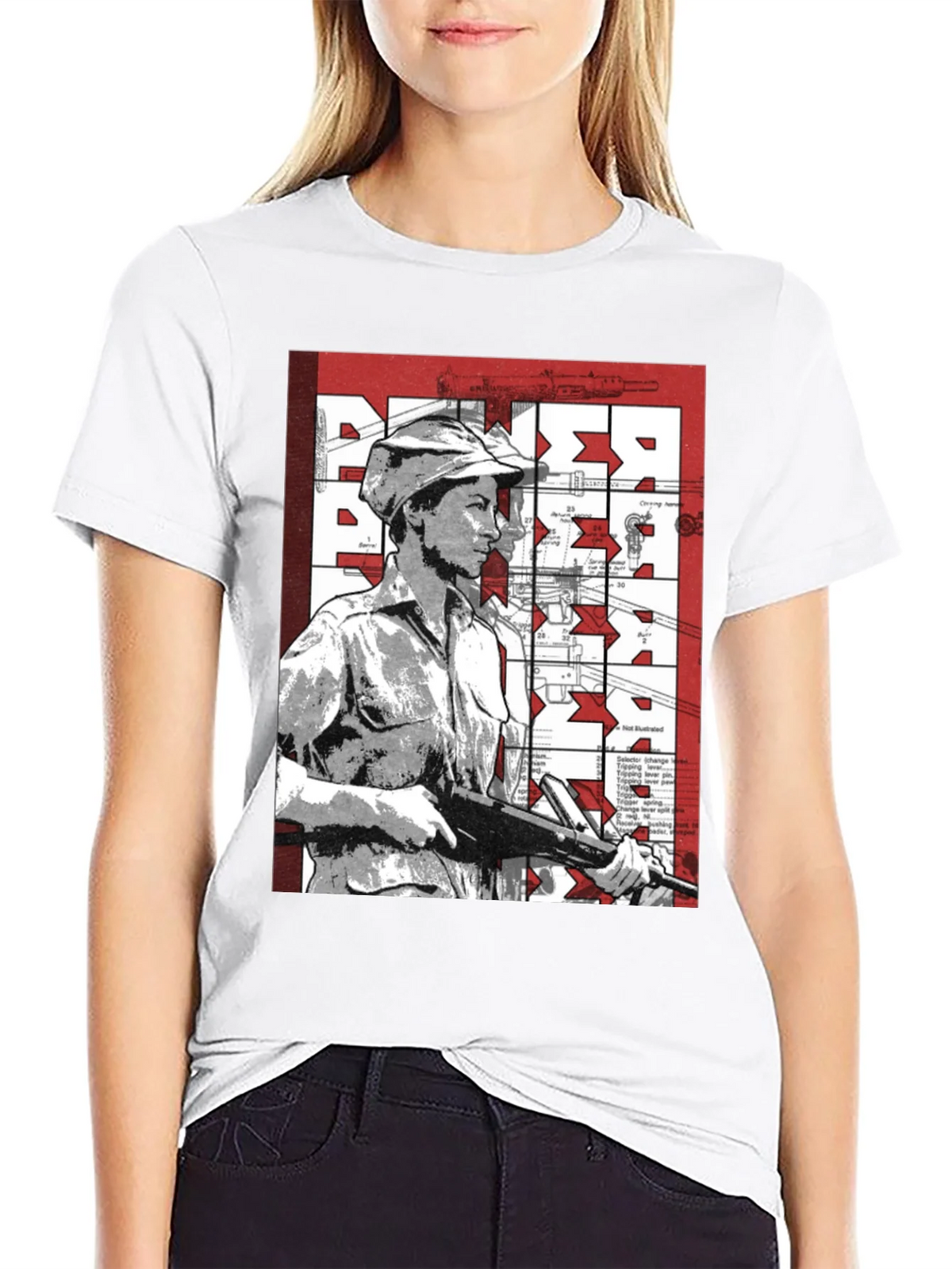 Retro Graphic Tee - Military Style product image 8