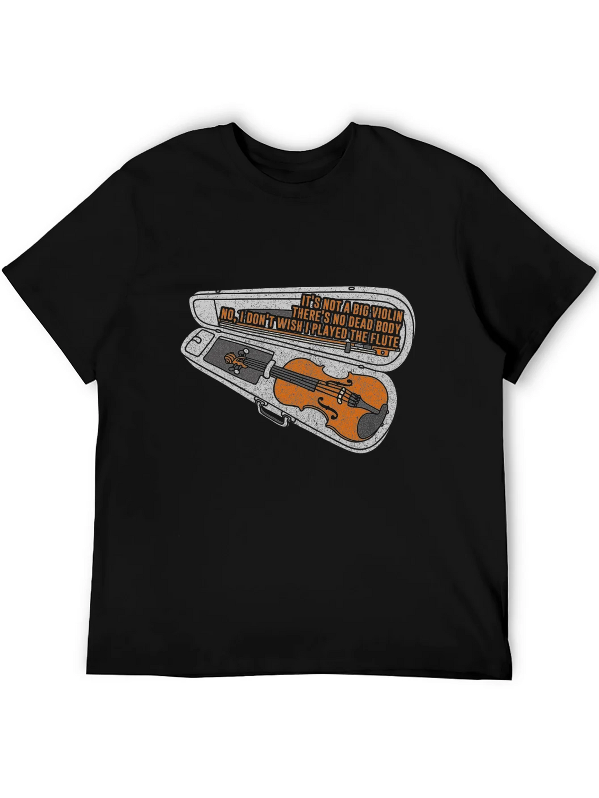 Violin Case T-Shirt: Flute Player product image 5