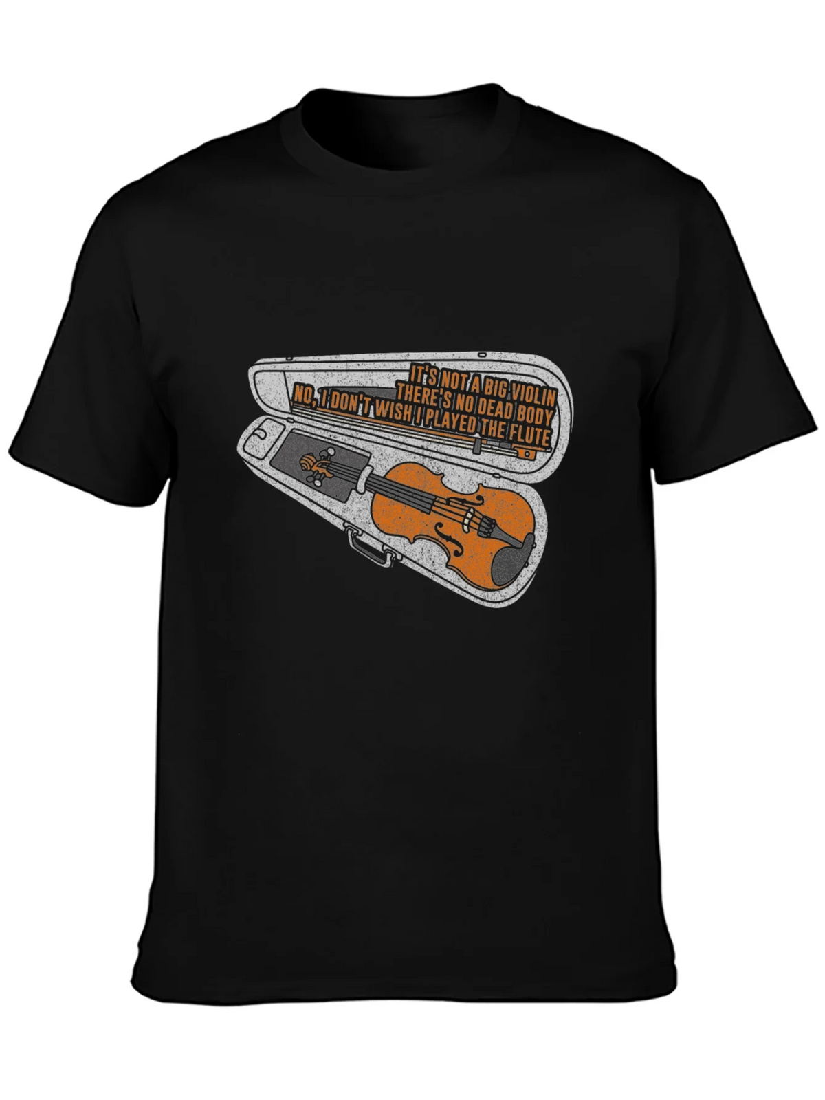 Violin Case T-Shirt: Flute Player product image 3