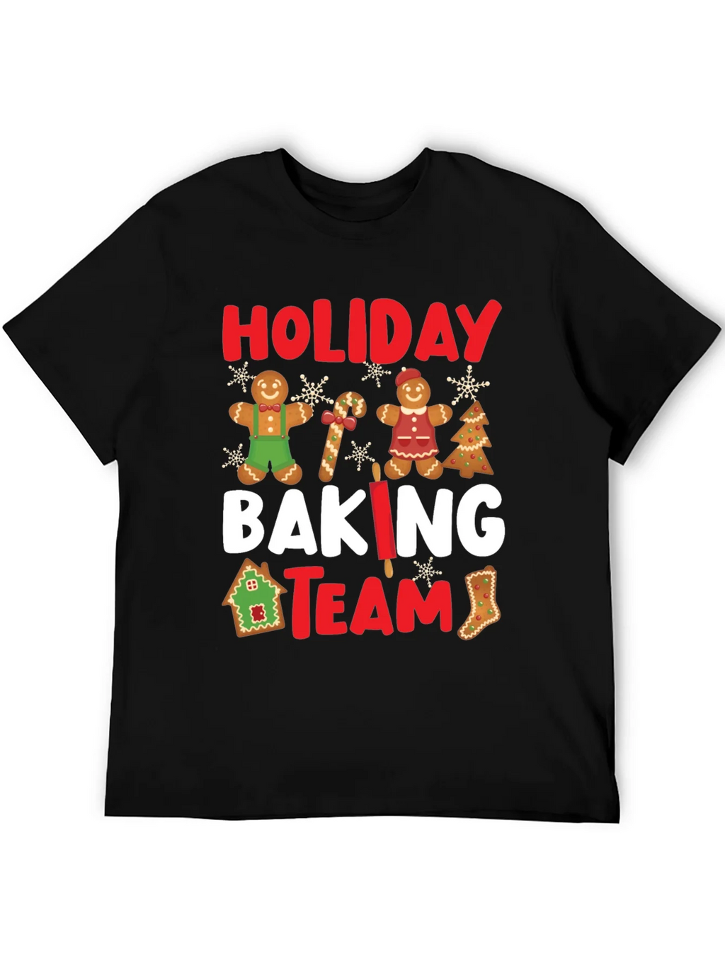 Holiday Baking Team Graphic T-Shirt product image 5
