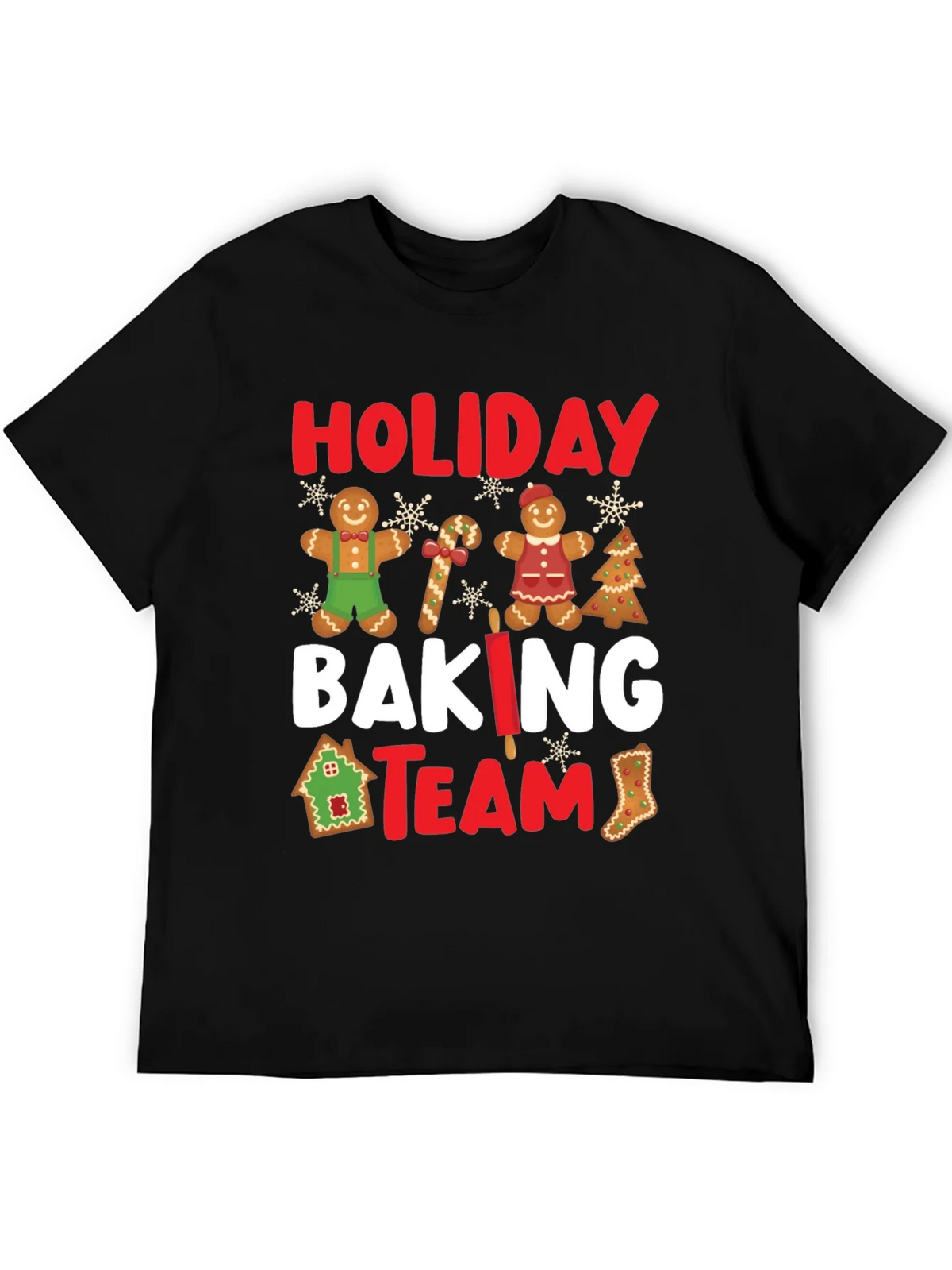 Holiday Baking Team Graphic T-Shirt product image 5