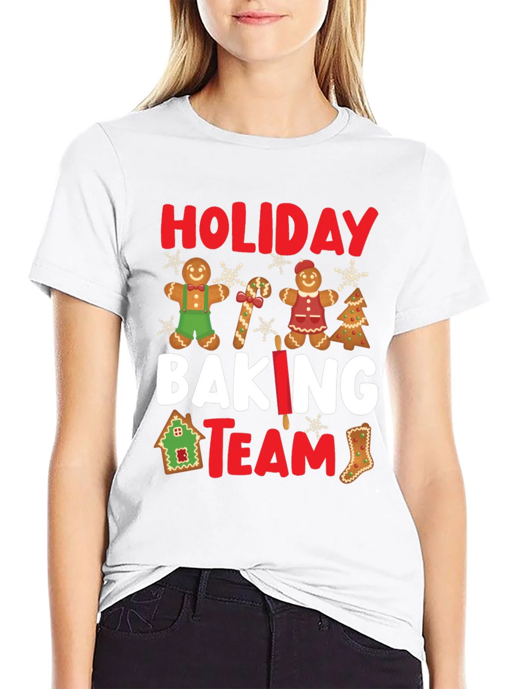 Holiday Baking Team Graphic T-Shirt product image 8