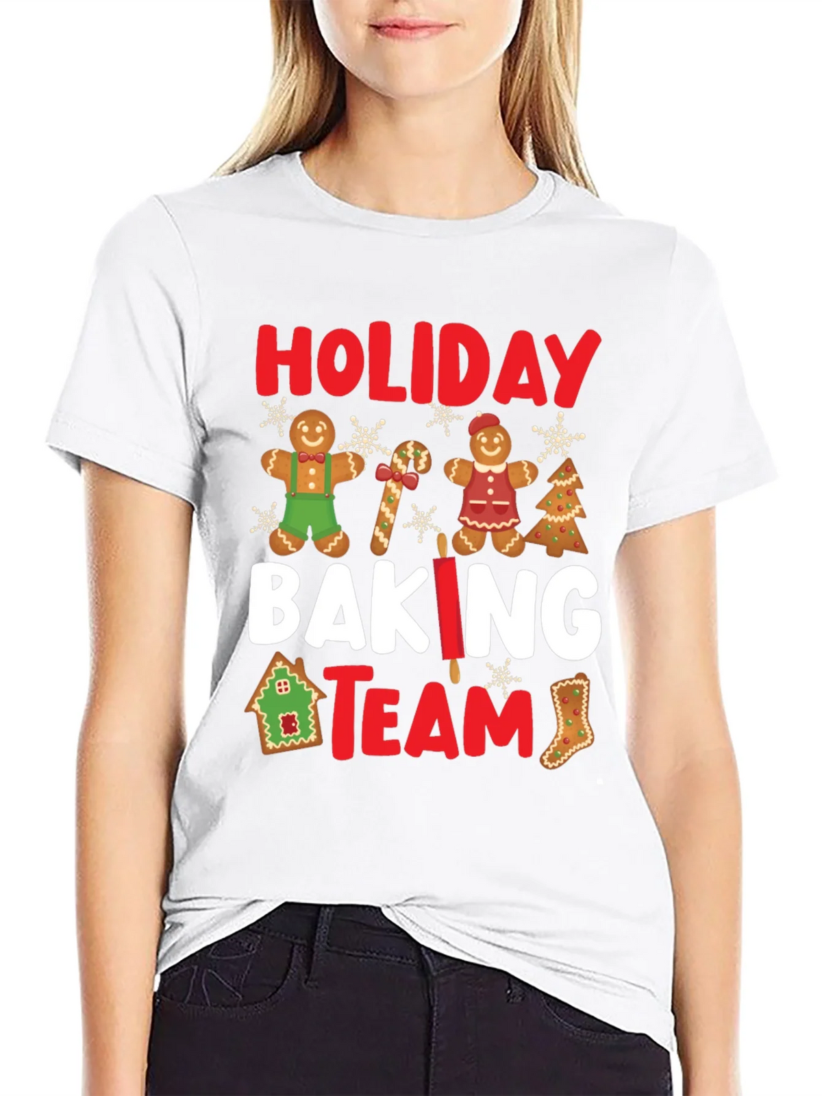 Holiday Baking Team Graphic T-Shirt product image 8