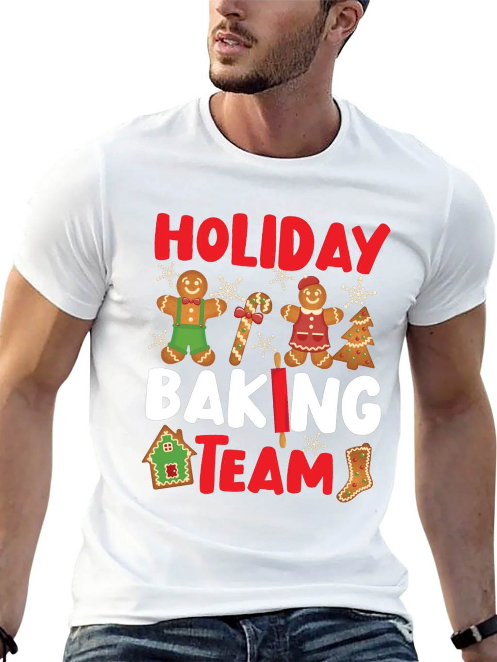 Holiday Baking Team Graphic T-Shirt product image 12