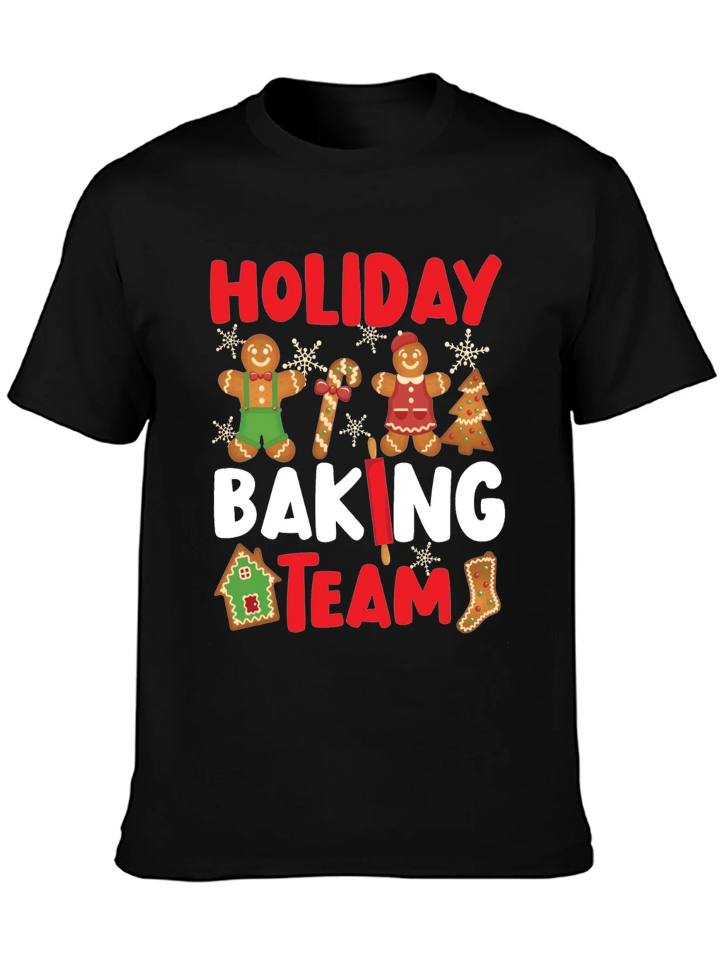 Holiday Baking Team Graphic T-Shirt product image 3