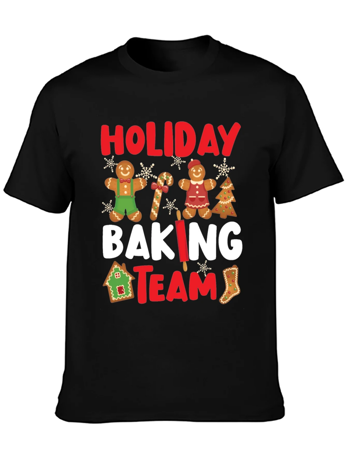 Holiday Baking Team Graphic T-Shirt product image 3