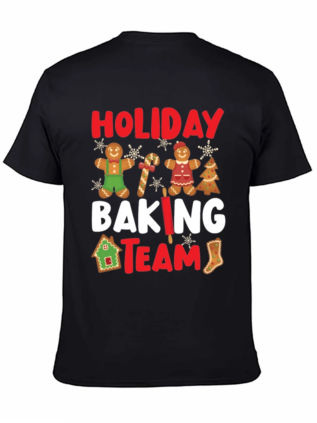 Holiday Baking Team Graphic T-Shirt product image 4