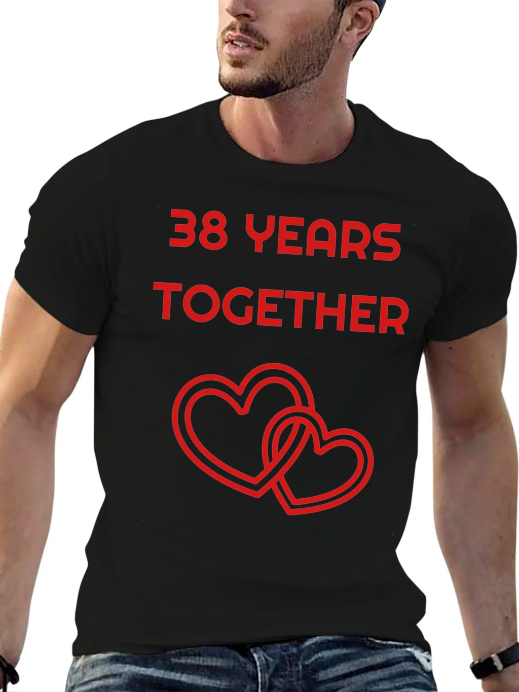 38 Years Together Anniversary T-Shirt product image 3