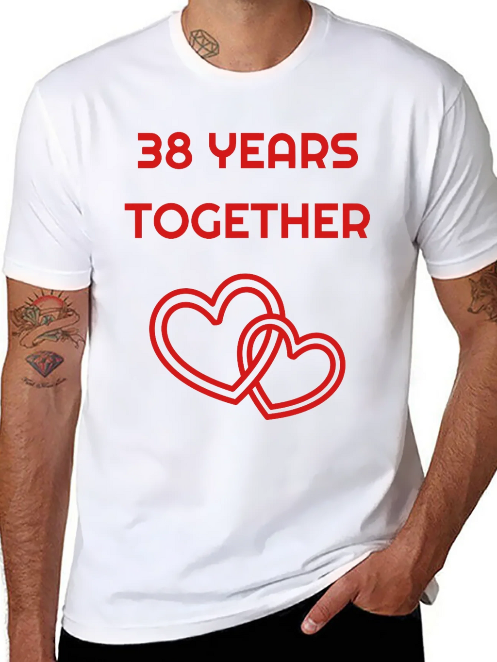 38 Years Together Anniversary T-Shirt product image 4