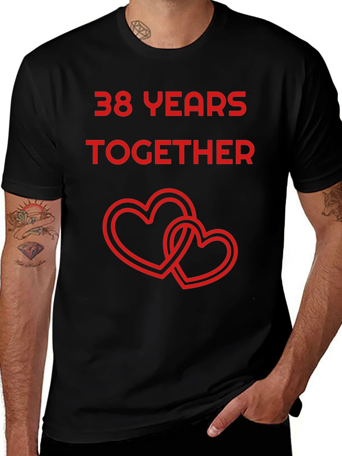 38 Years Together Anniversary T-Shirt product image 1